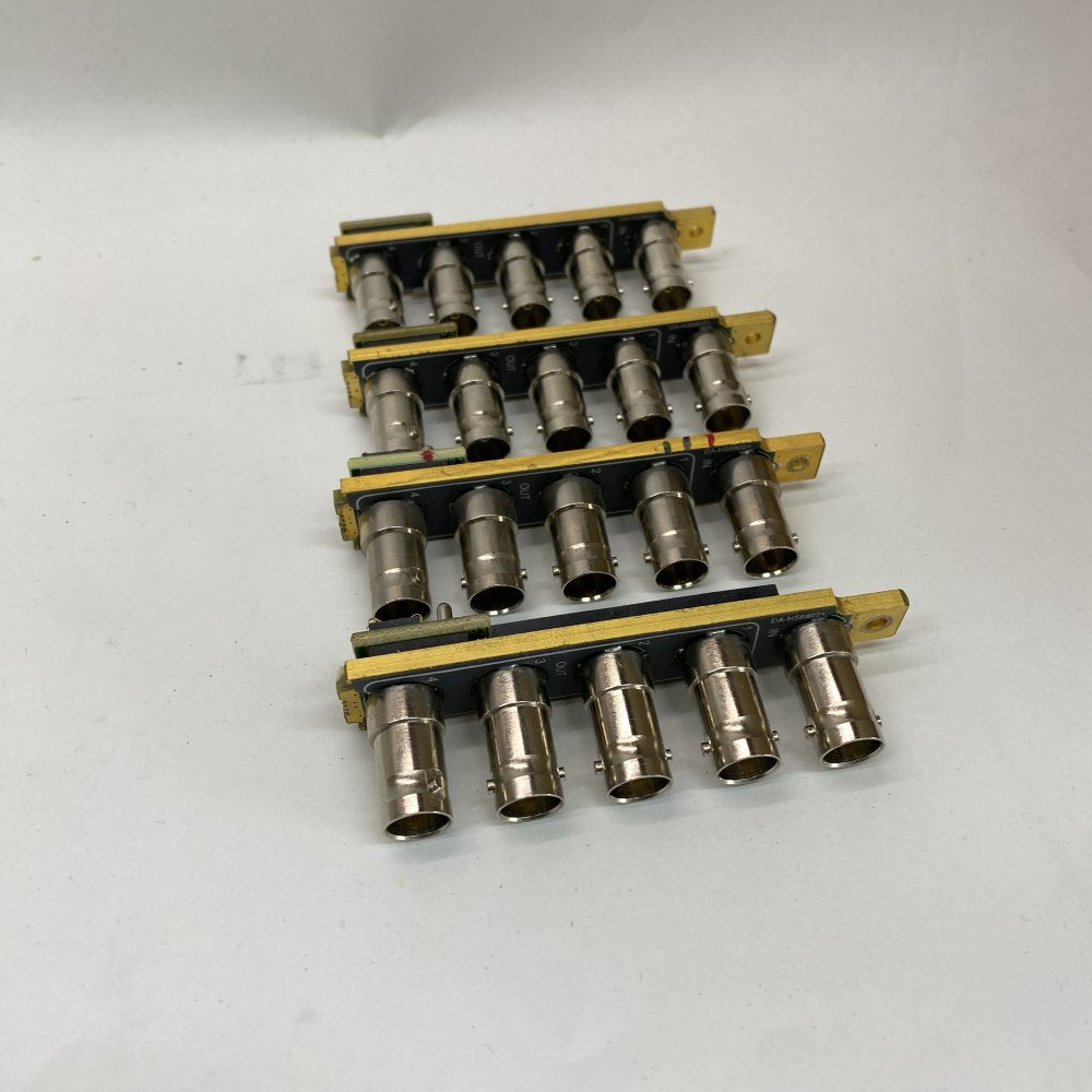 Lot of 4x Harris DA‑HS6802+ SDI BNC Output Connector Modules