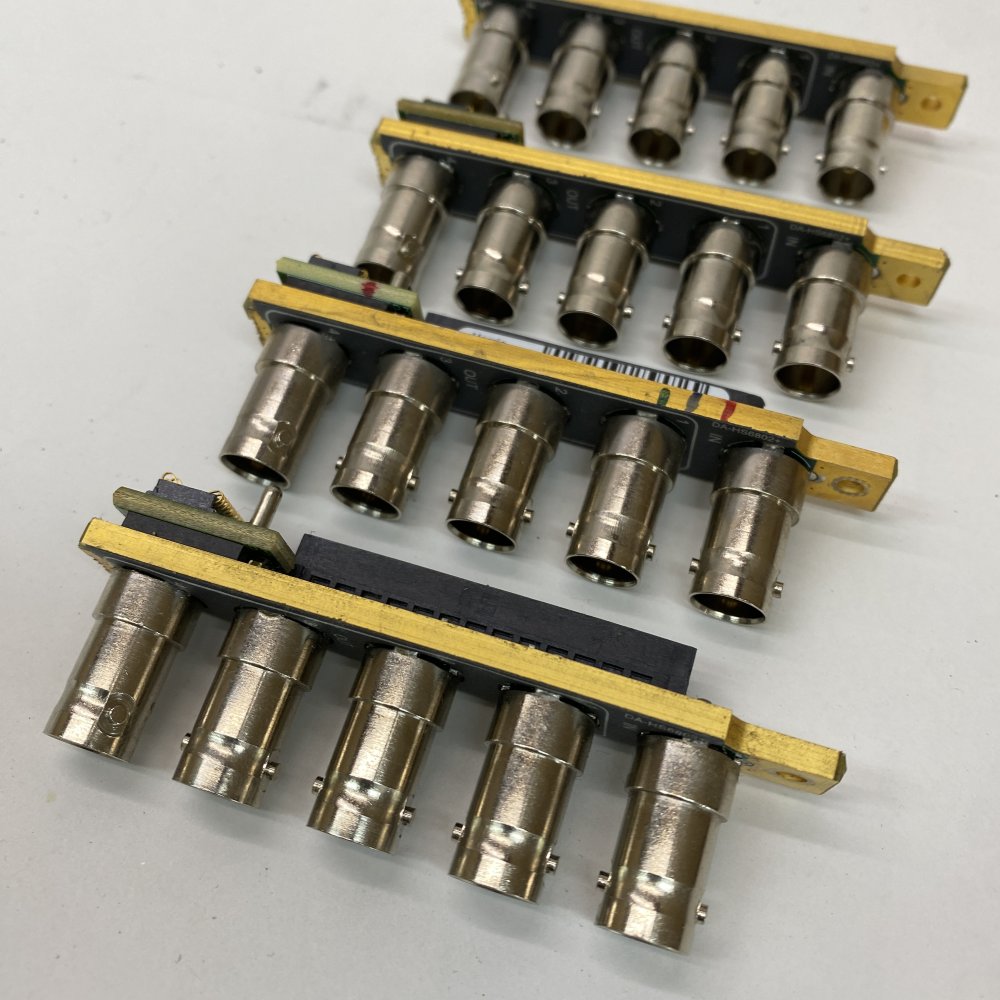 Lot of 4x Harris DA‑HS6802+ SDI BNC Output Connector Modules