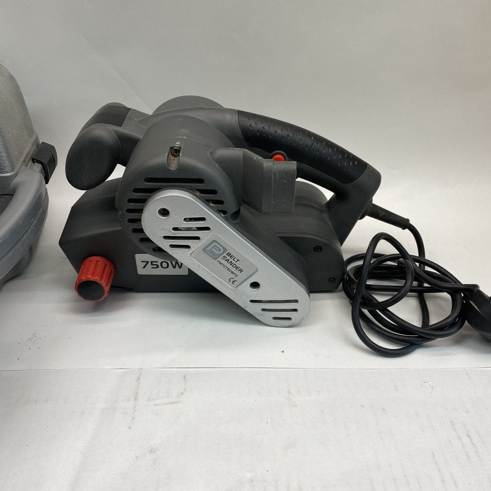 750W Belt Sander with Case – EU Plug – Heavy Duty Handheld Power Tool