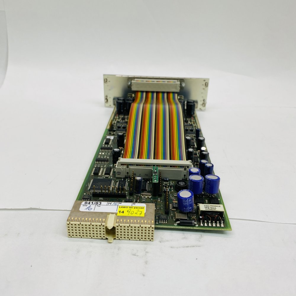 Lawo DALLIS 941/83 Master‑MADI Word‑Clock/Ethernet Module – Broadcast I/O Card