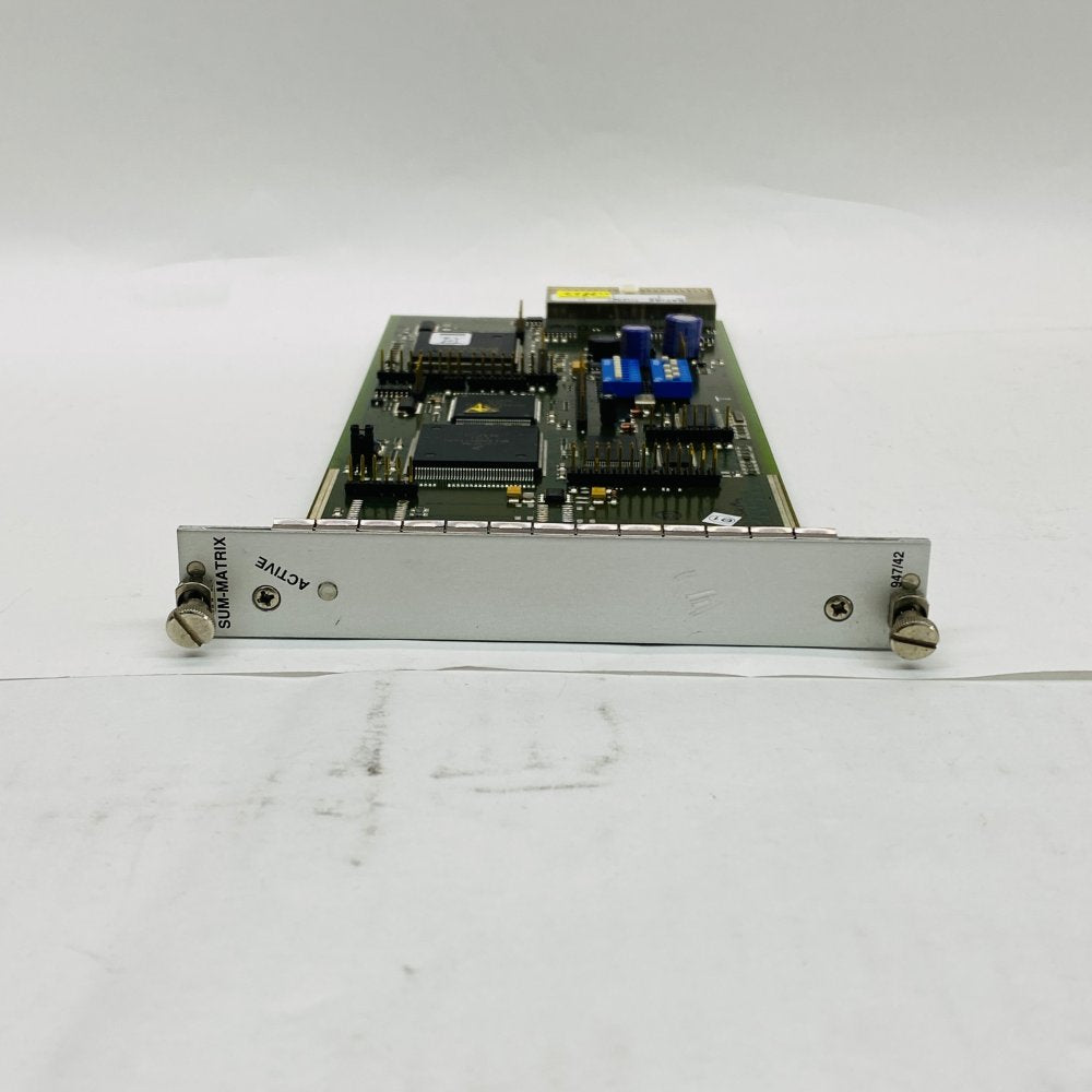 Broadcast Audio Interface Lawo DALLIS 947/42 SUM-MATRIX Modular I/O Card