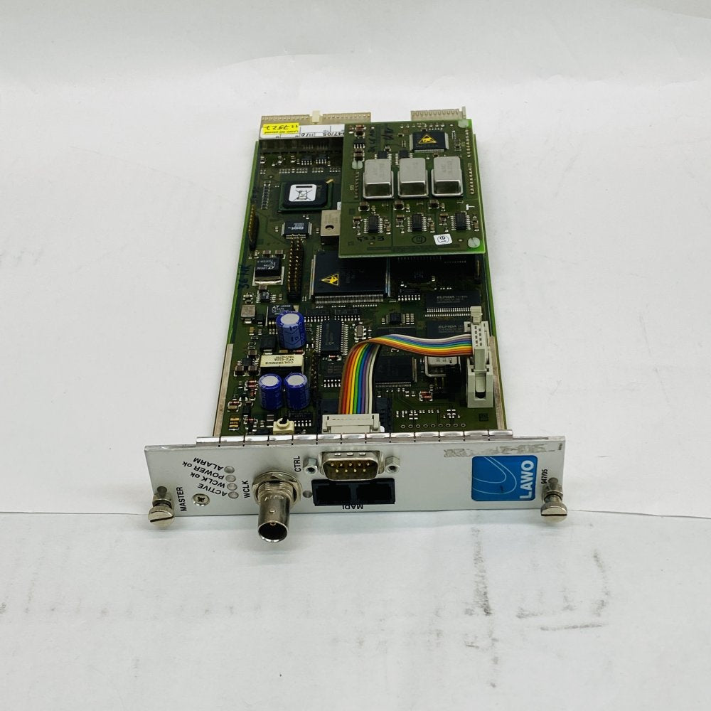 LAWO 947/05 WCLK MADI CTRL Master Clock Synchronization Card S/N 0709549