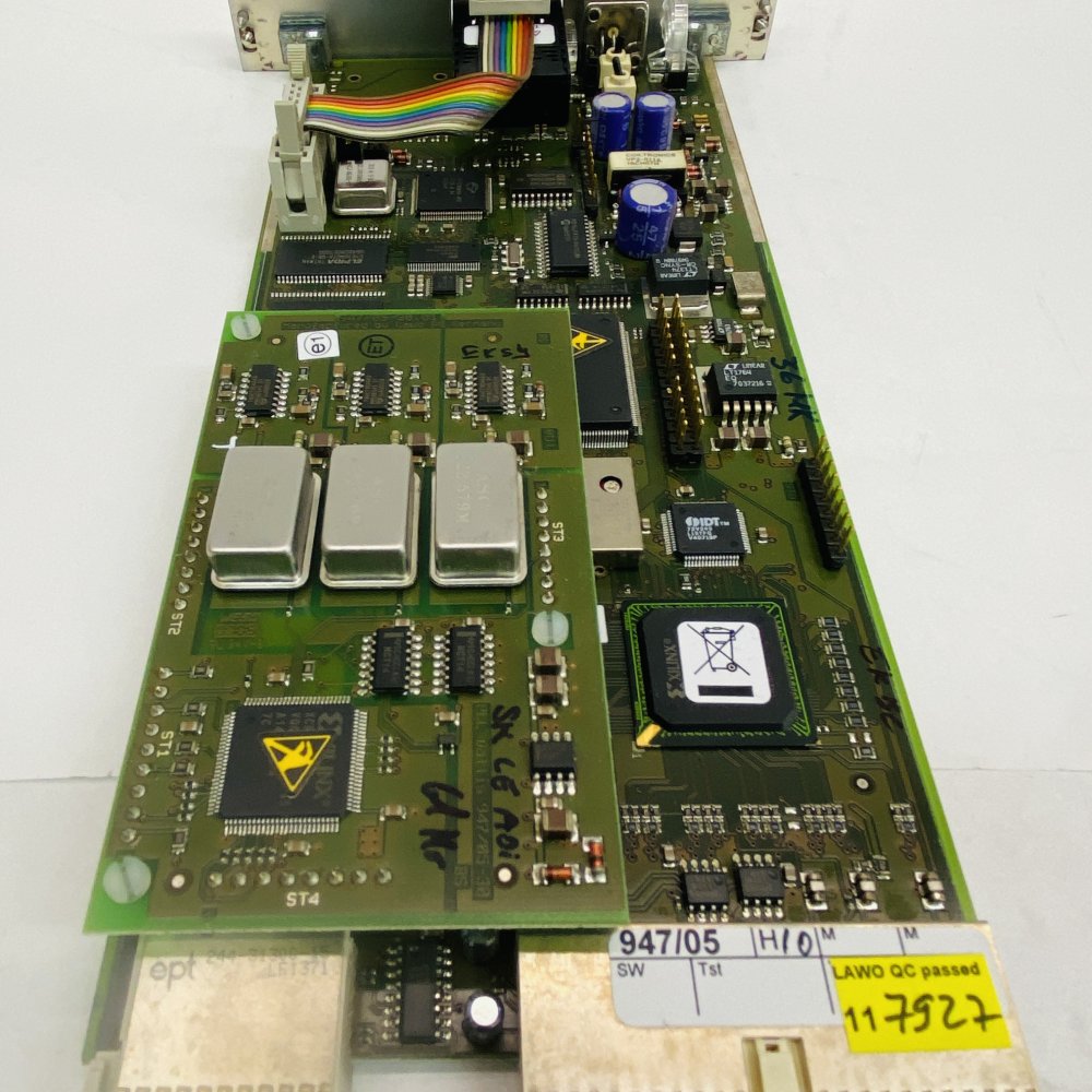 LAWO 947/05 WCLK MADI CTRL Master Clock Synchronization Card S/N 0709549