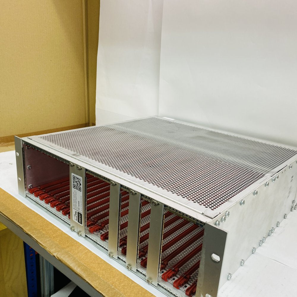 Broadcast Modular Router Chassis MADI LAWO 940/06 Rack Mount 3-RU Frame