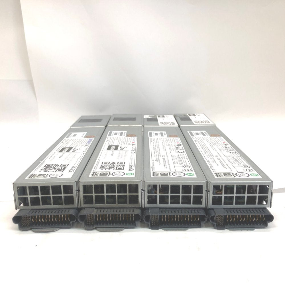 4 x Supermicro PWS-982P-1R 980W 80Plus Platinum 1U Redundant Server PSU — Used
