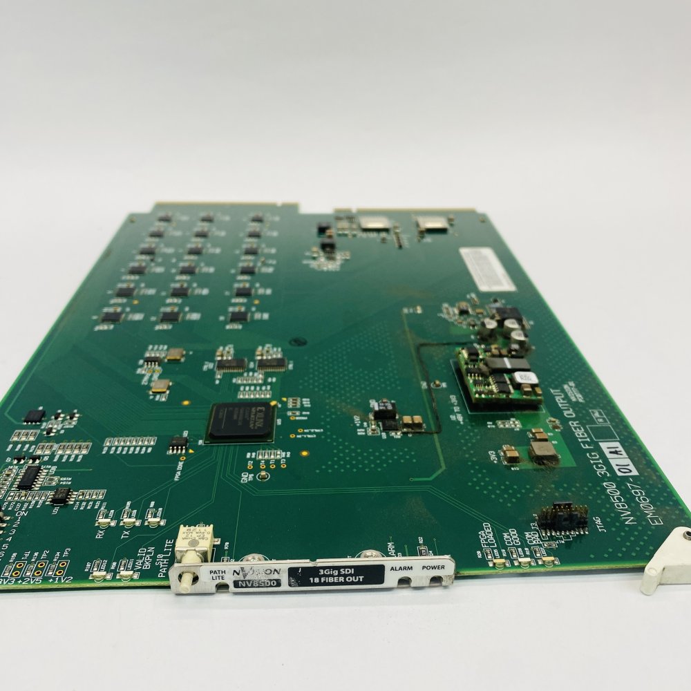 Miranda NV8500 3GIG Fiber Output Card EM0697 Broadcast Router Module