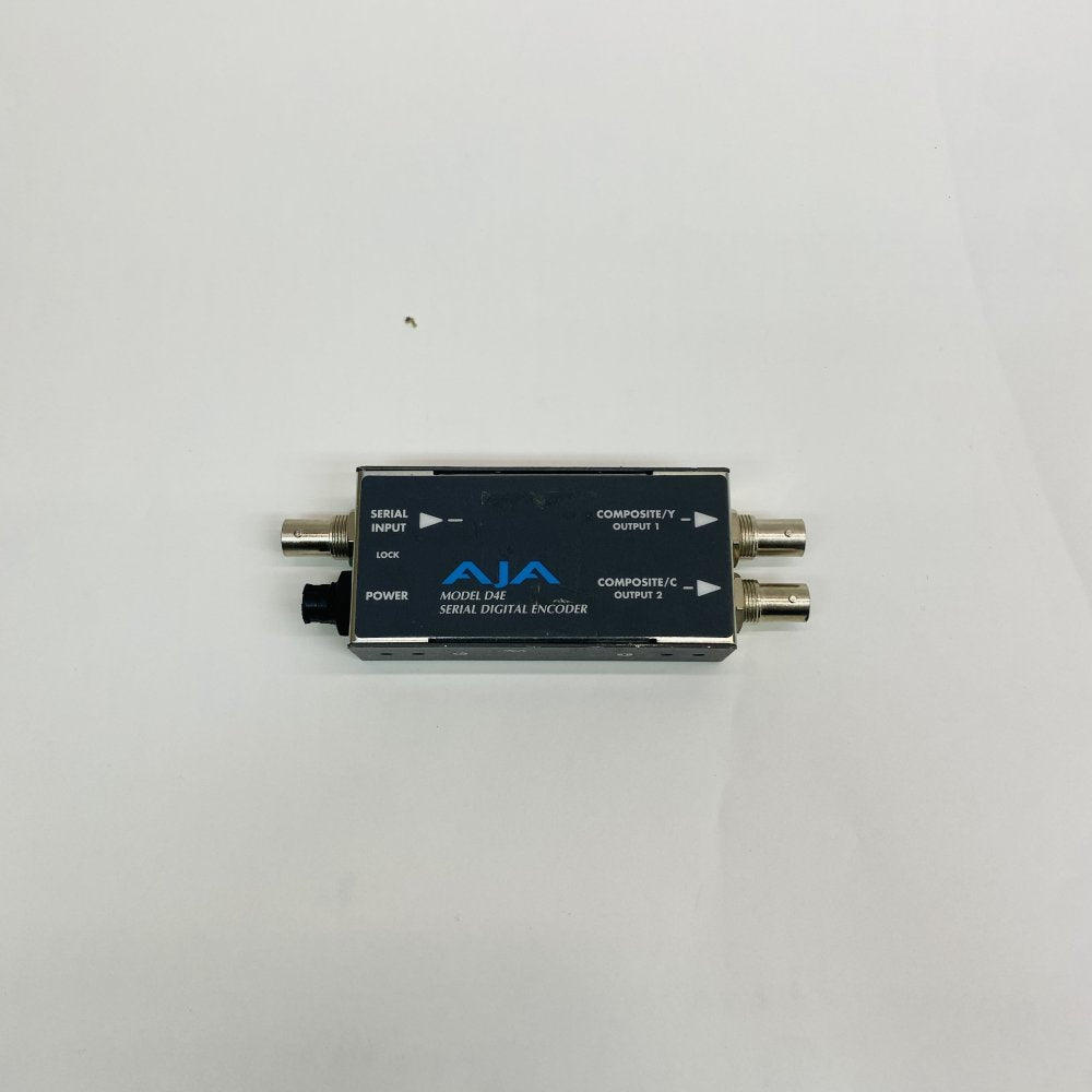 Broadcast SDI to Composite Y-C Encoder AJA D4E NTSC PAL Converter