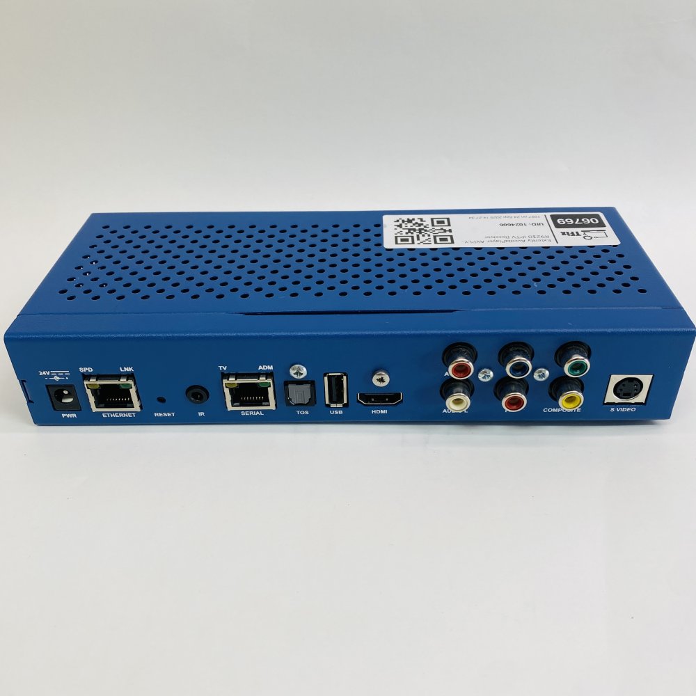 Exterity AVPLY-R9210 Compact 1080p PoE IPTV Receiver HDMI Streaming