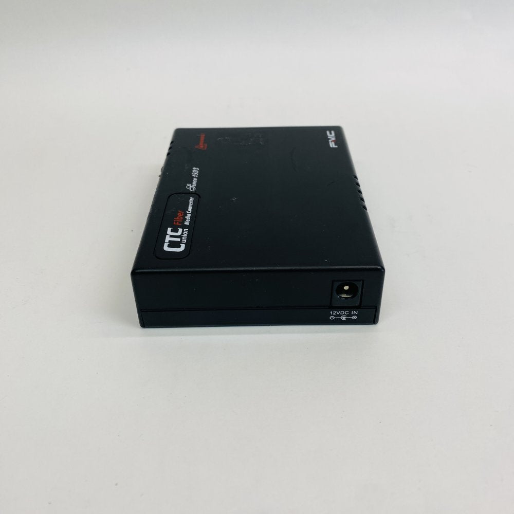 CTC Union FMC-10/100-SC20A 10/100 Mbps Fiber Converter Reliable 20km