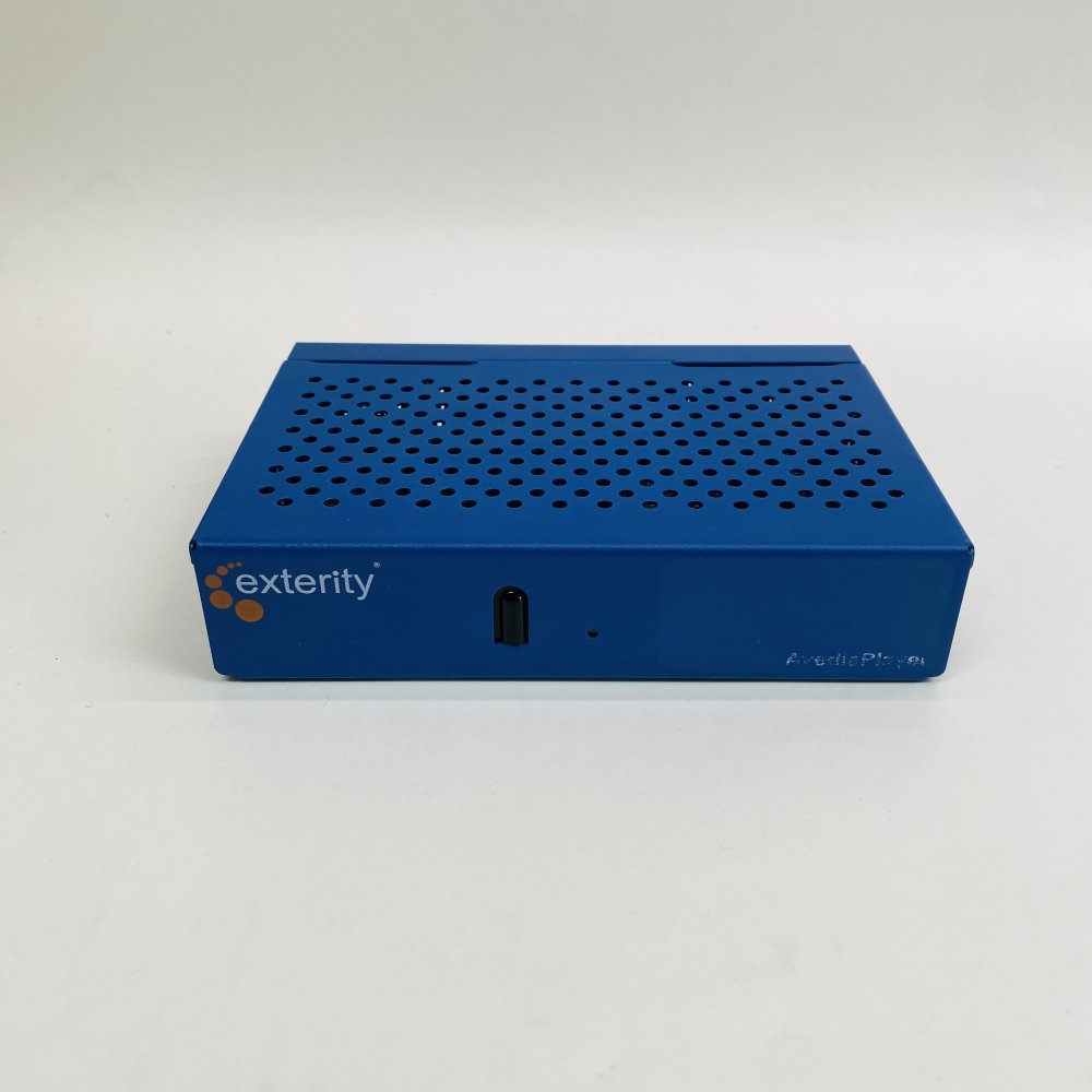 Exterity AVPLY-R9300 IPTV Receiver PoE HDMI TOSLINK USB Compact Black