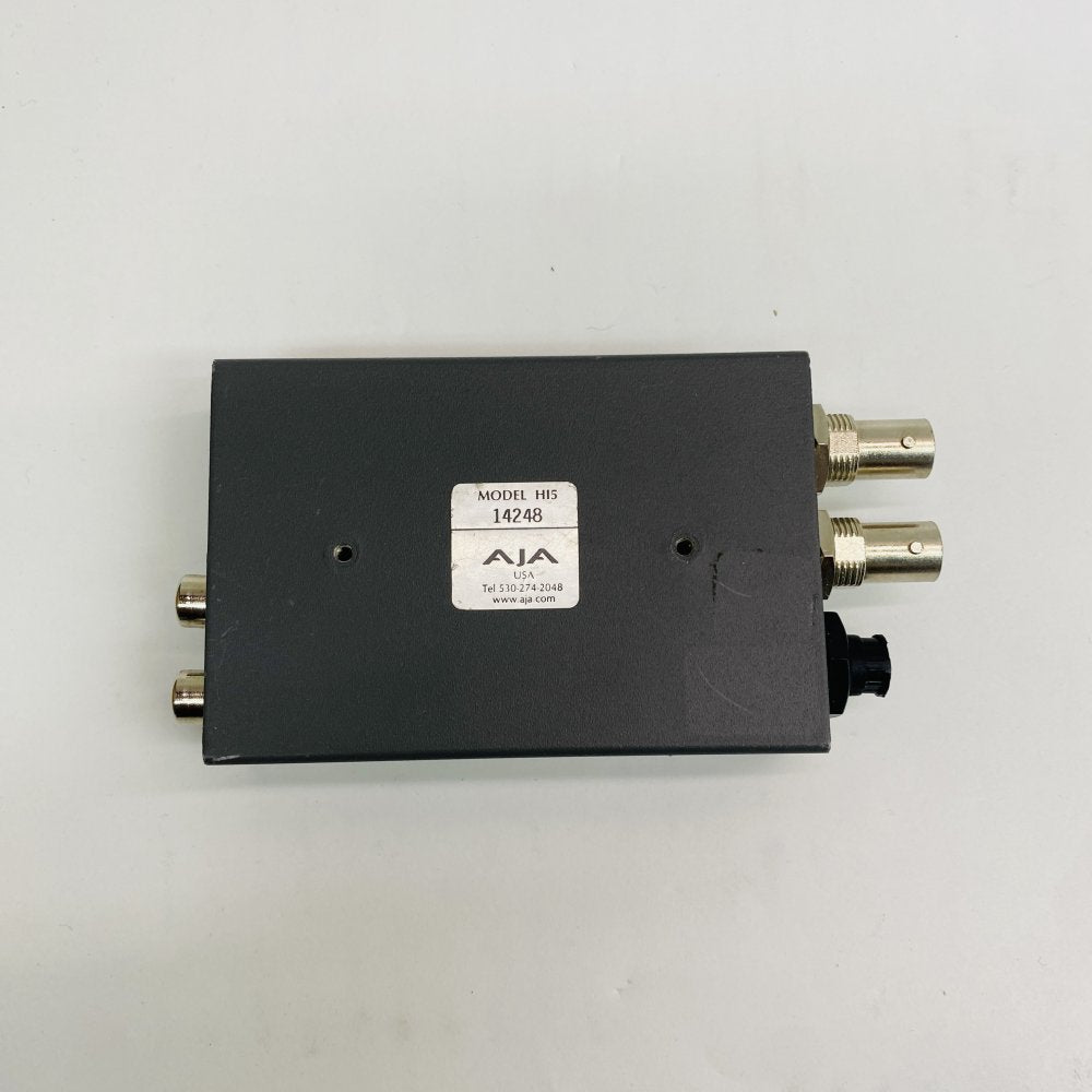 AJA Hi5 HD-SDI to HDMI Converter RCA Audio Compact Professional Broadcast
