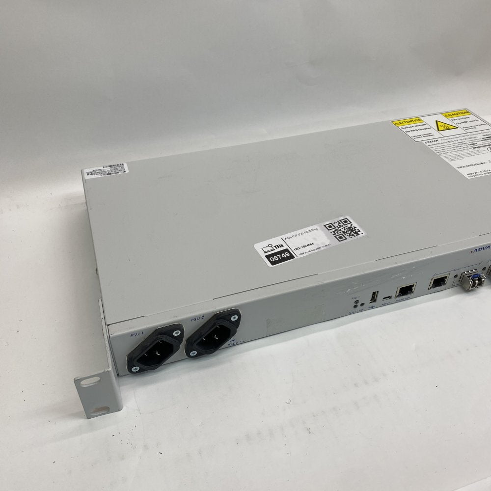 Professional Ethernet Switch SFP RJ45 MGMT Rackmount ADVA FSP150-GE102Pro