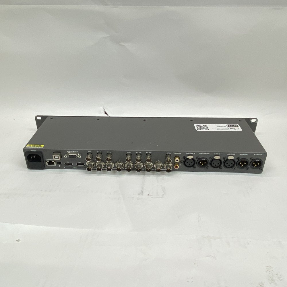 Broadcast 4K SSD Recorder SDI HDMI LAN XLR Blackmagic HyperDeck Studio 4K Pro