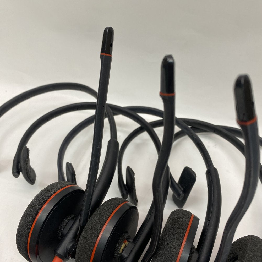 Professional Noise Canceling USB Headset Plantronics C3210 Stereo Call Center x5