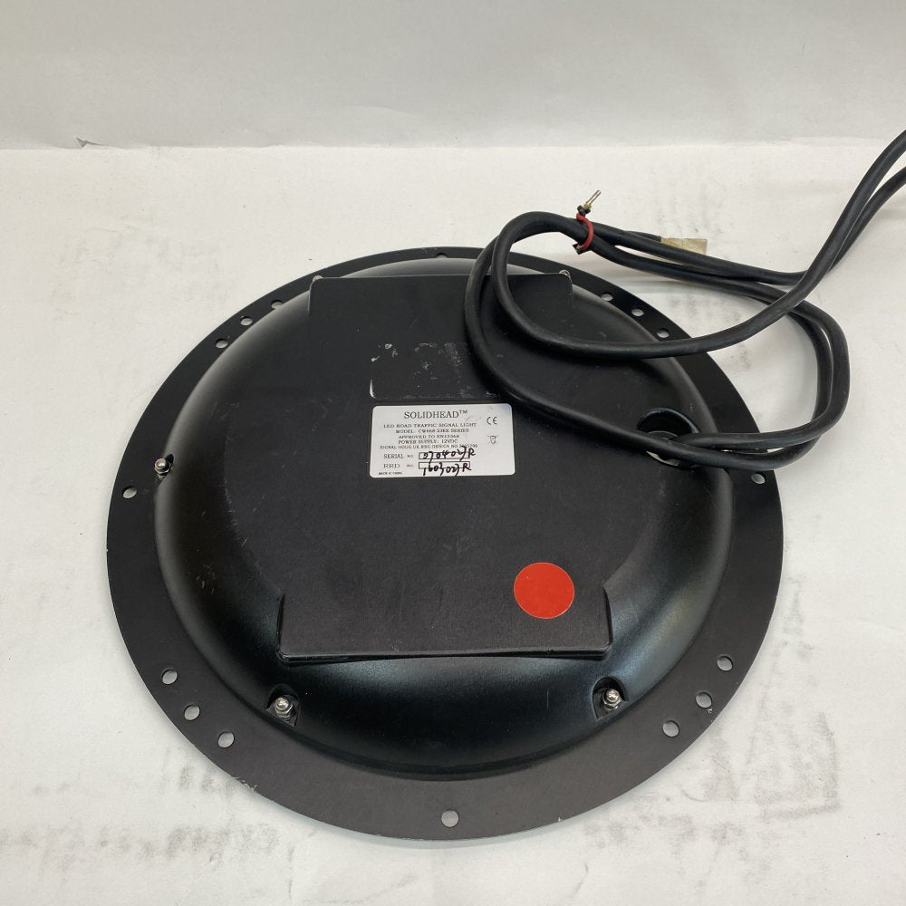 Solidhead CW668-23EE LED RED Traffic Signal 12VDC 200mm Weather-Resistant