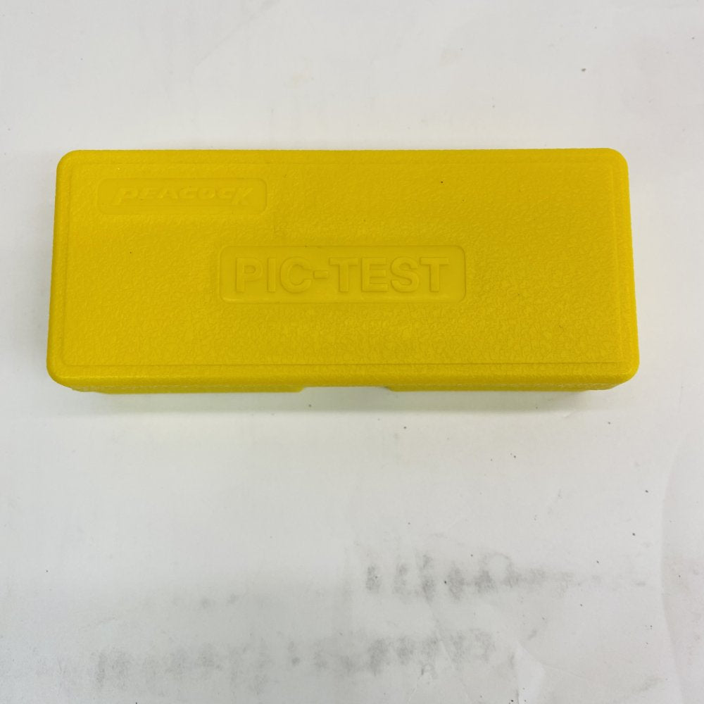 Peacock PCN-S Pic-Test Dial Test Indicator Gauge + Case