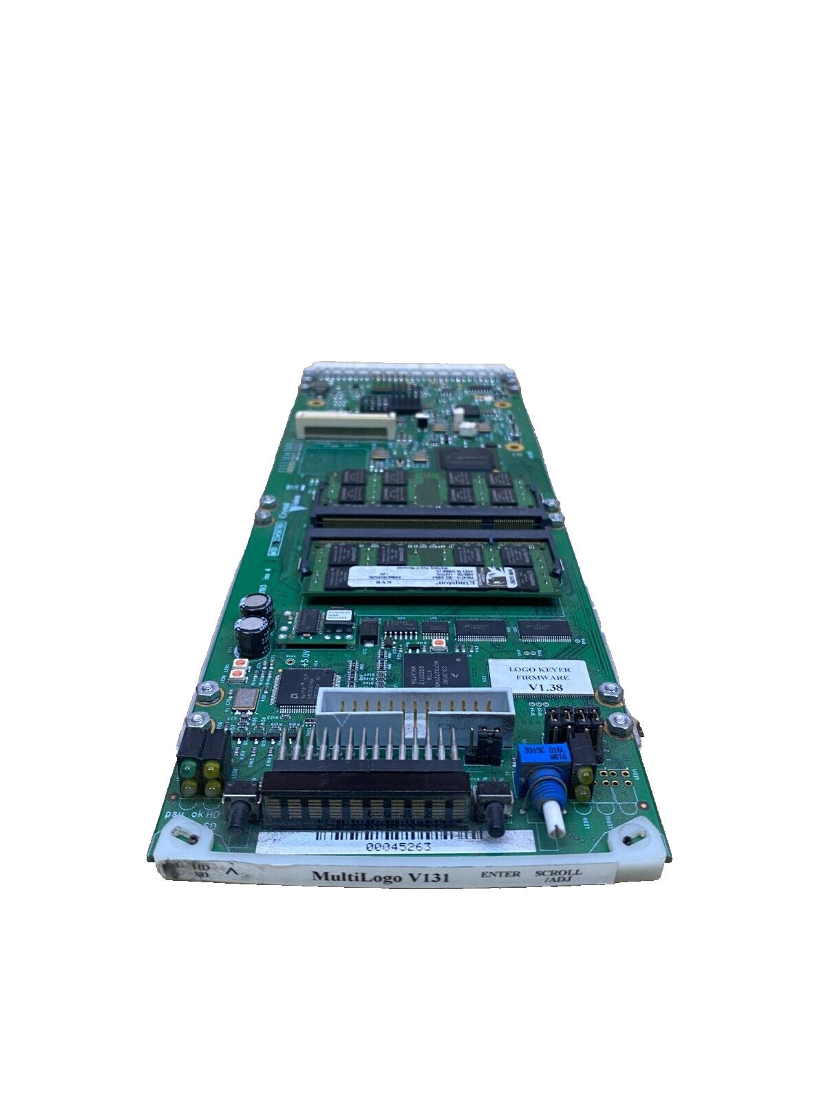 Broadcast HD SD Logo Keyer, Crystal Vision V131 4Gb SDI Input 1080p