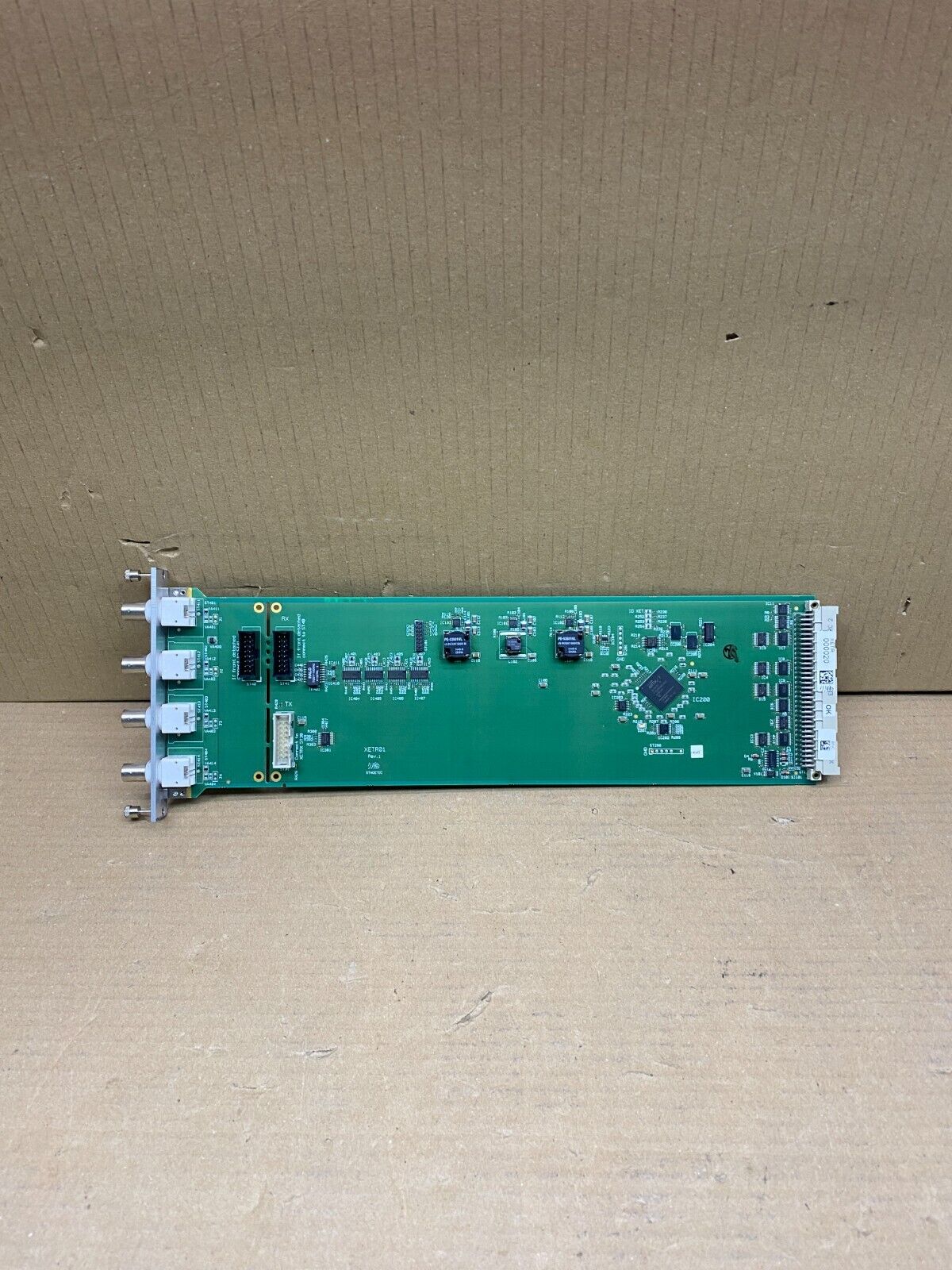 NEXUS Input Card AES3 XETR-B(R) 4-Port 8-Channel Pro Audio System