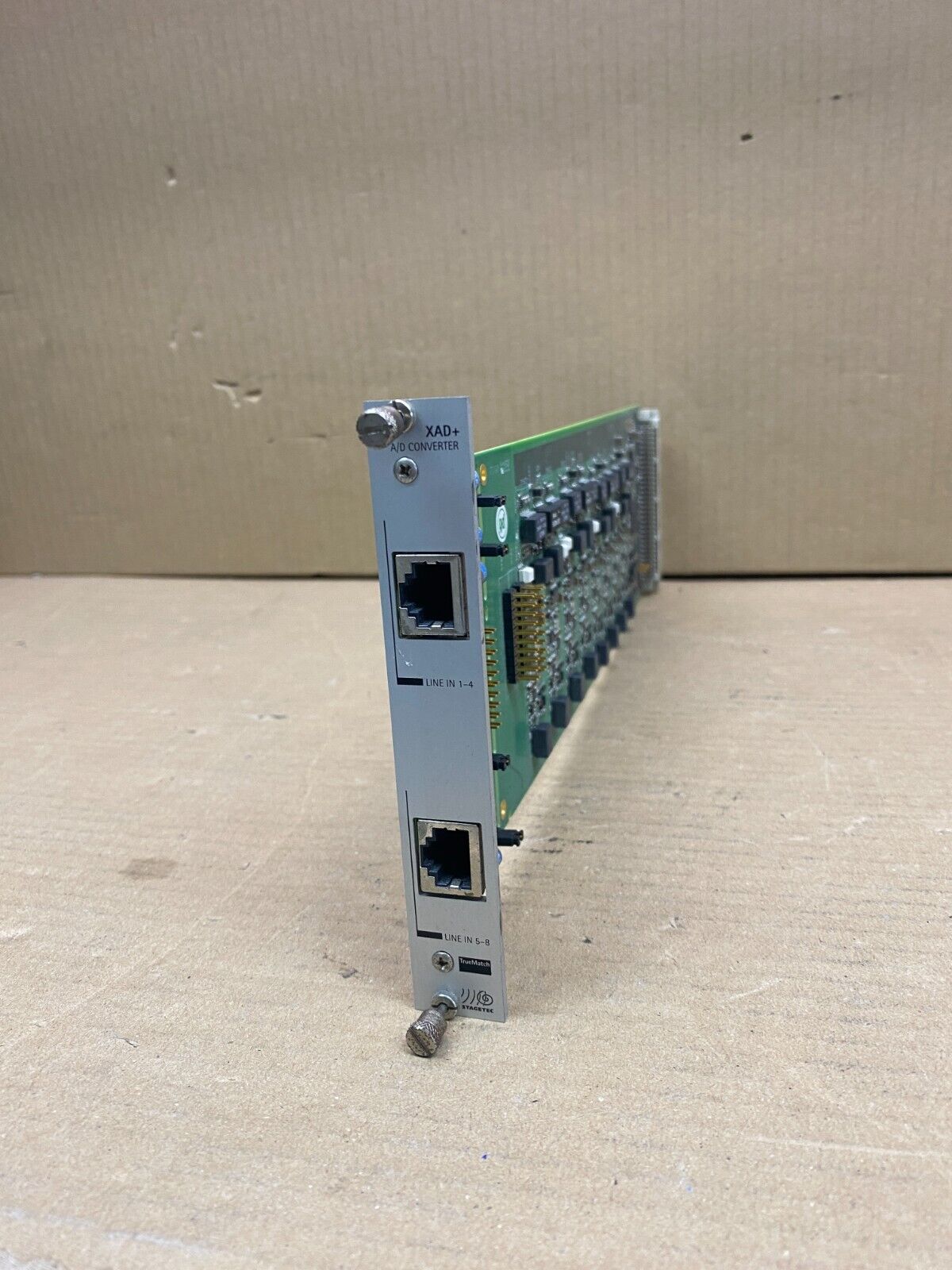 NEXUS XAD+R 8ch Line Input Board TrueMatch 133dB Converter +24 dBu