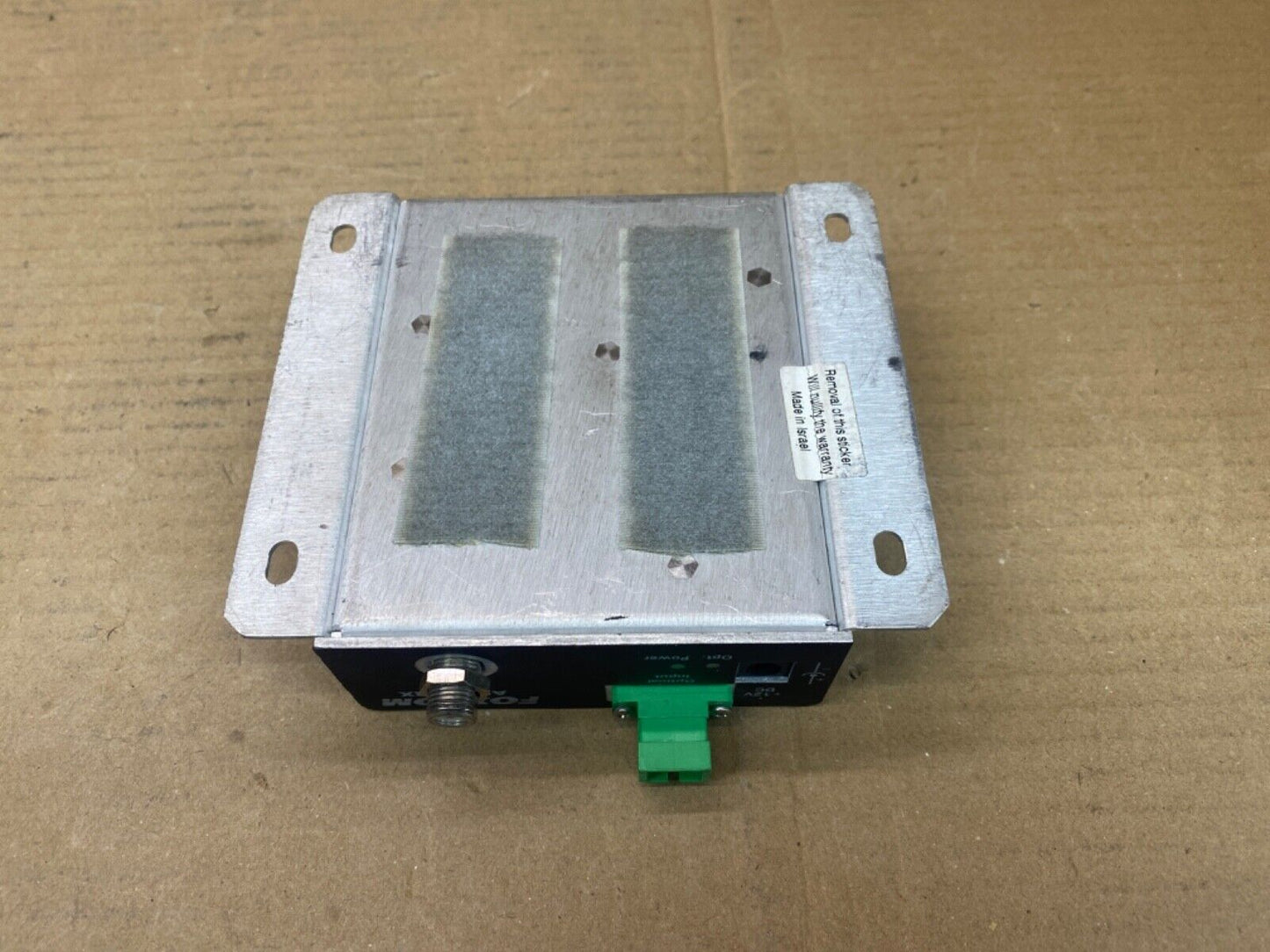 Foxcom Compact Fiber Optic Receiver AL 312 RX AL322 Compatible Unit