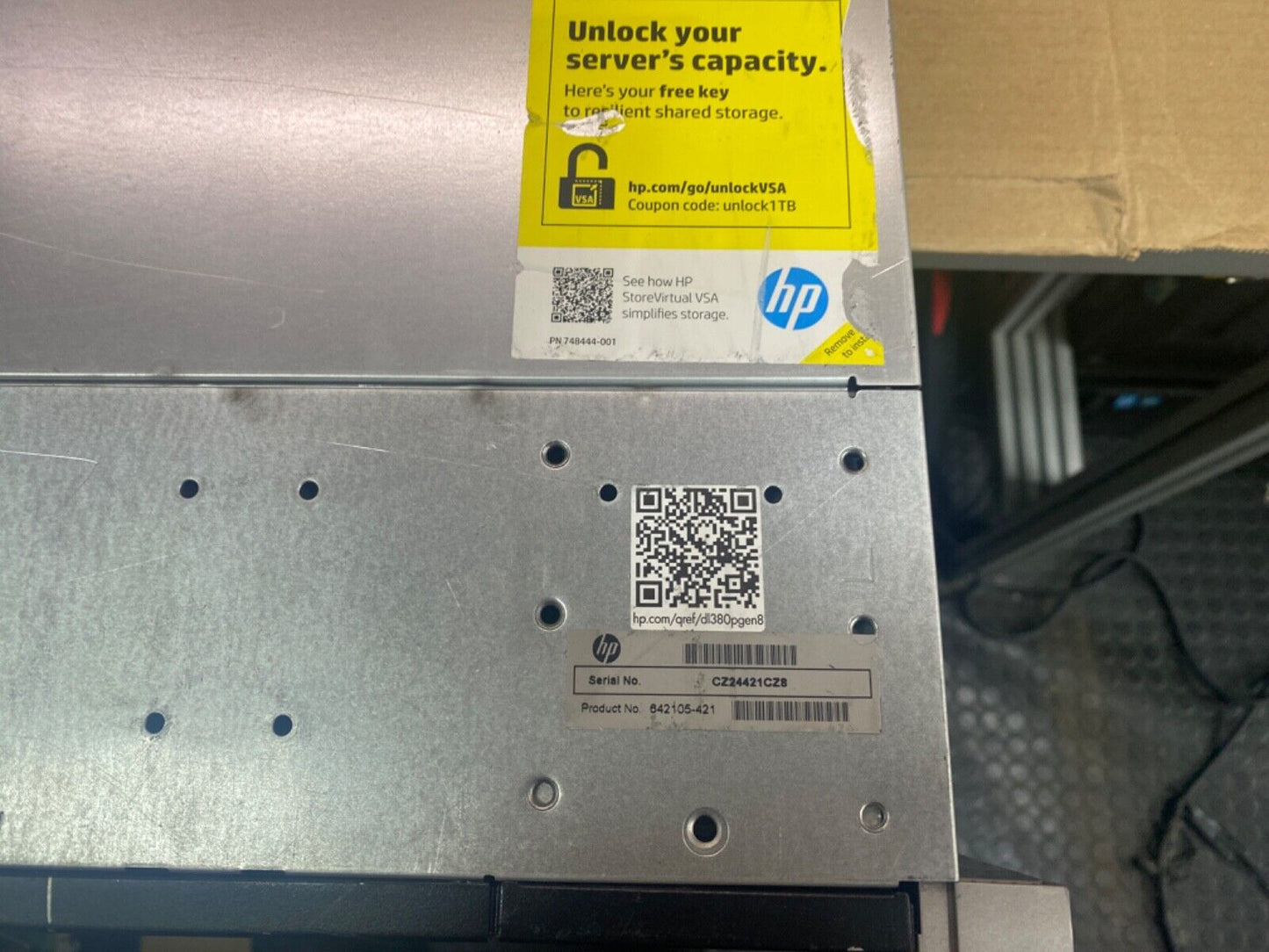 Server HP Proliant DL380p Gen 8, E5-2665 2.40GHz, 128GB RAM, Rack-Mount