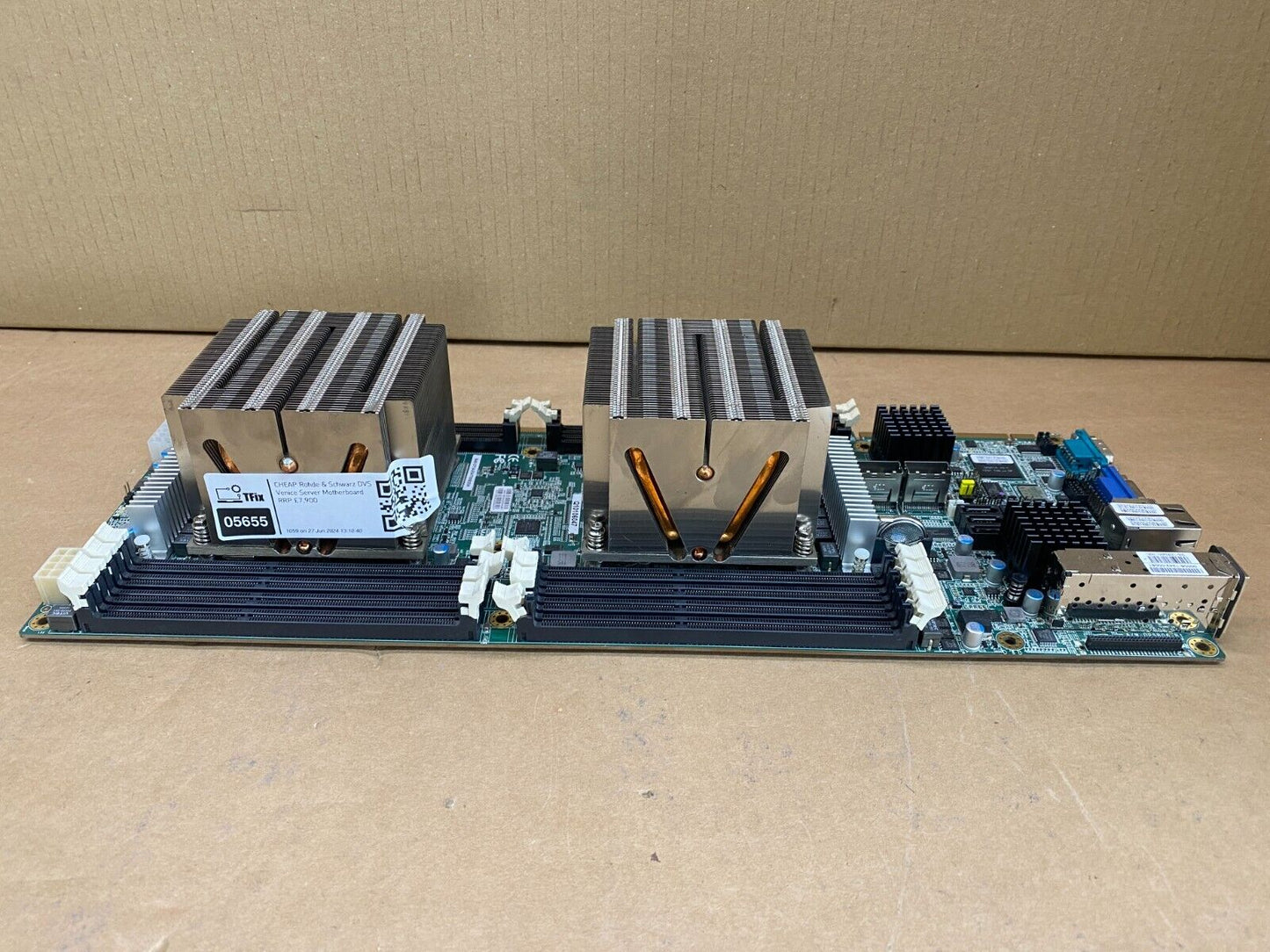 Broadcast Server Motherboard Xeon CPU Rohde Schwarz Venice SDI Ethernet