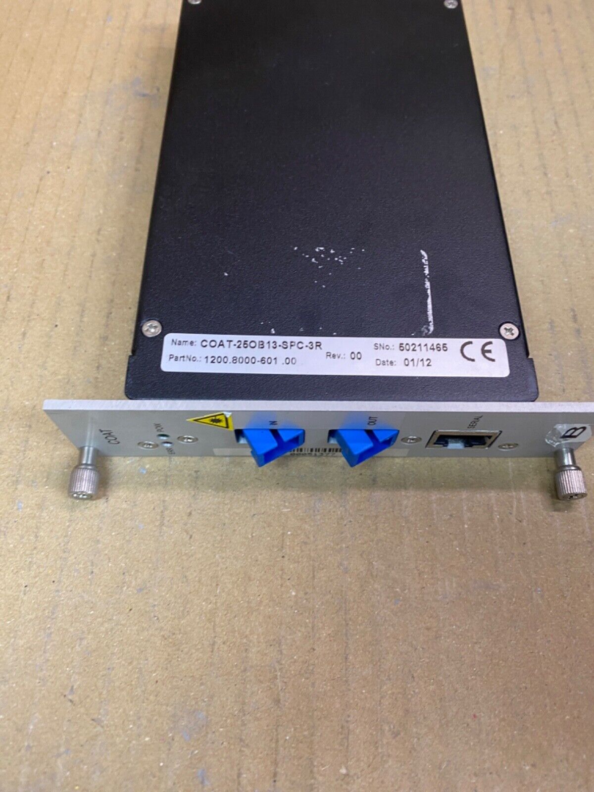 COAT-260B13-SPC-3R Optical Amplifier Card SC Fiber IN/OUT Serial Used