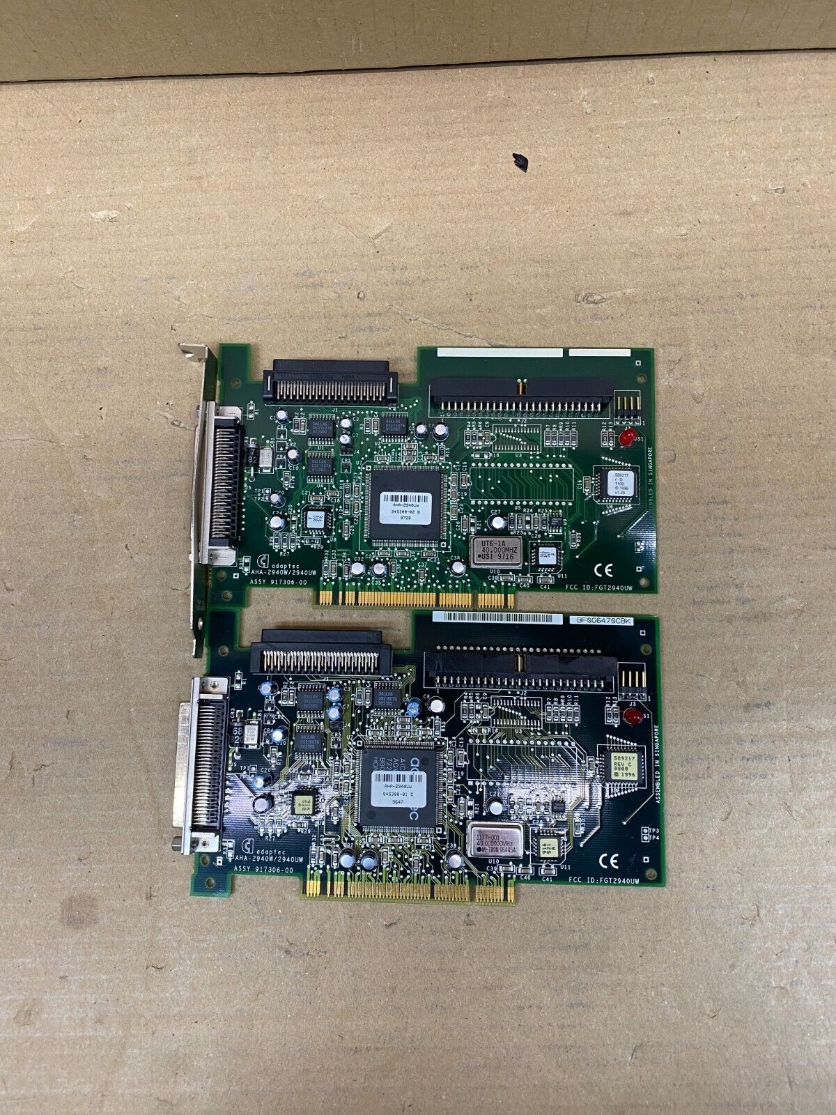 SCSI Controller, Ultra Wide 40MBps Adaptec AHA-2940UW Professional