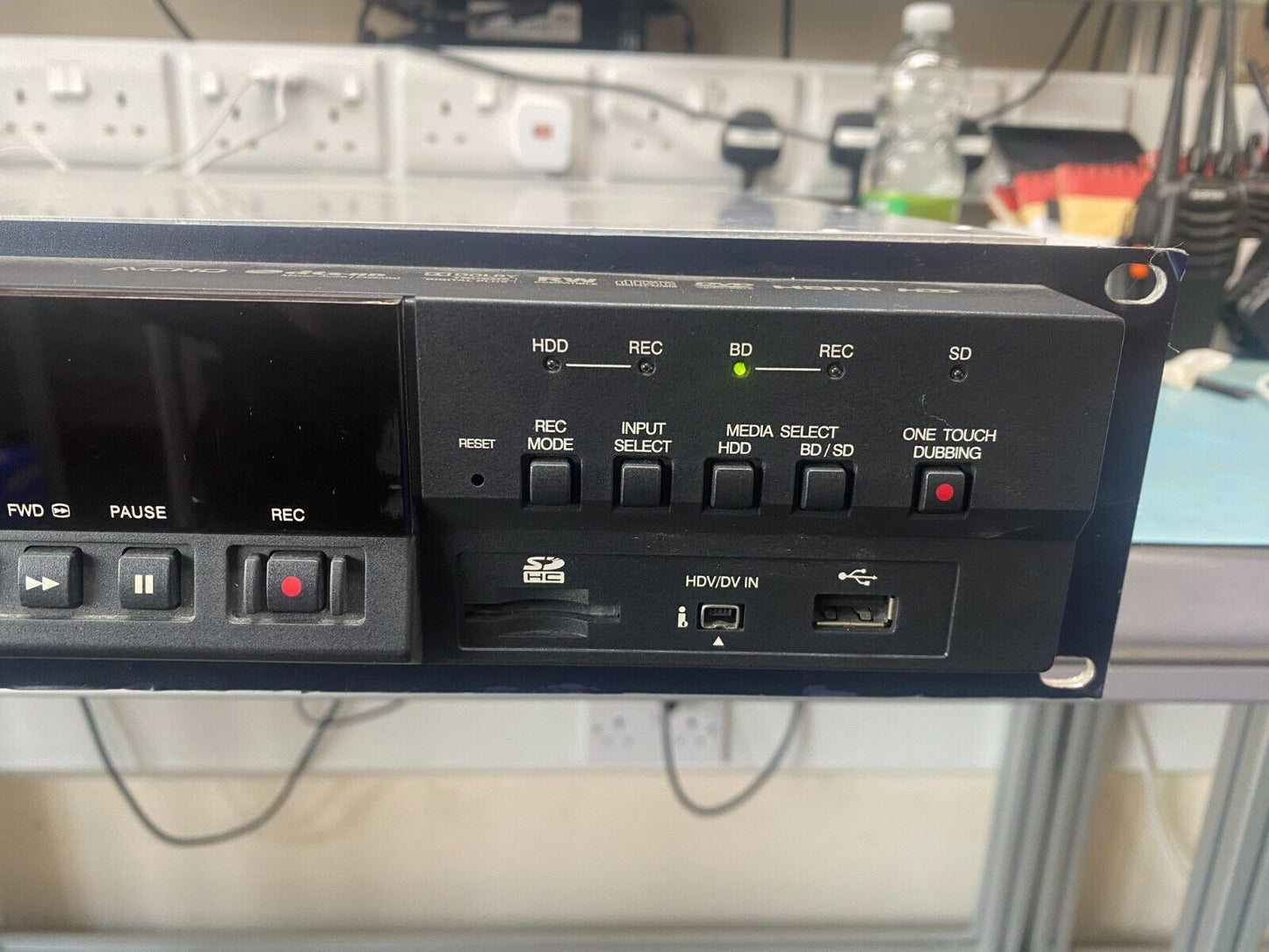 JVC SR-HD1500 Blu-ray HDD Recorder 500GB HDMI AVCHD Pro Video Equipment