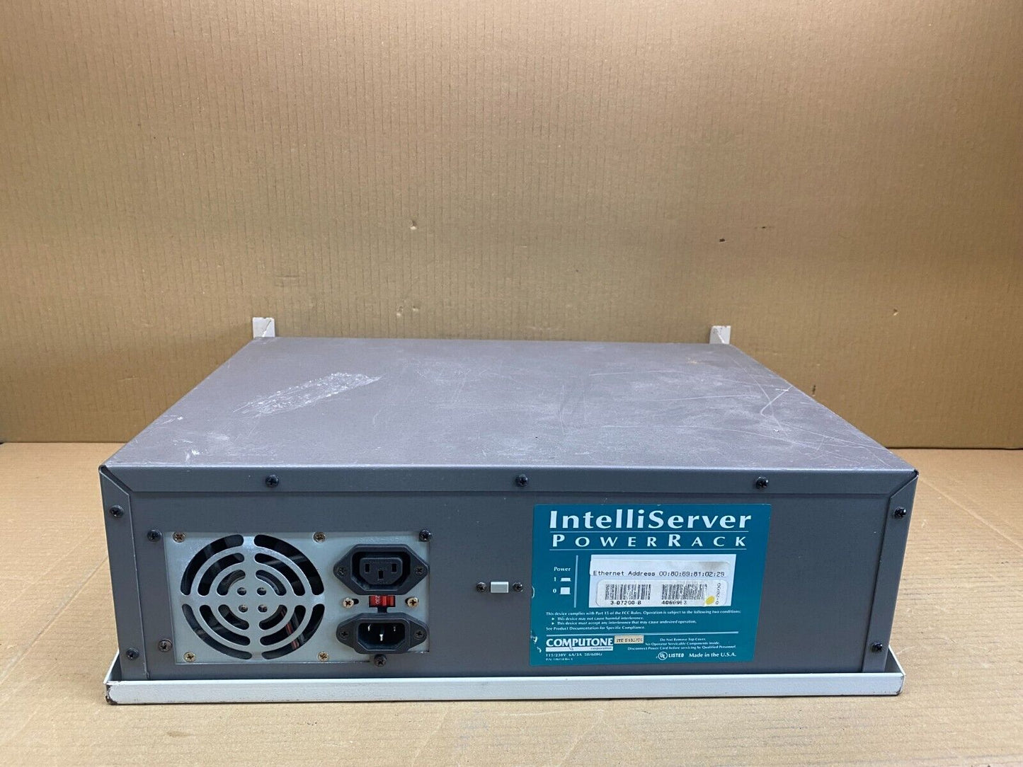 Computone IntelliServer PowerRack 16-Port Rackmount Terminal Server