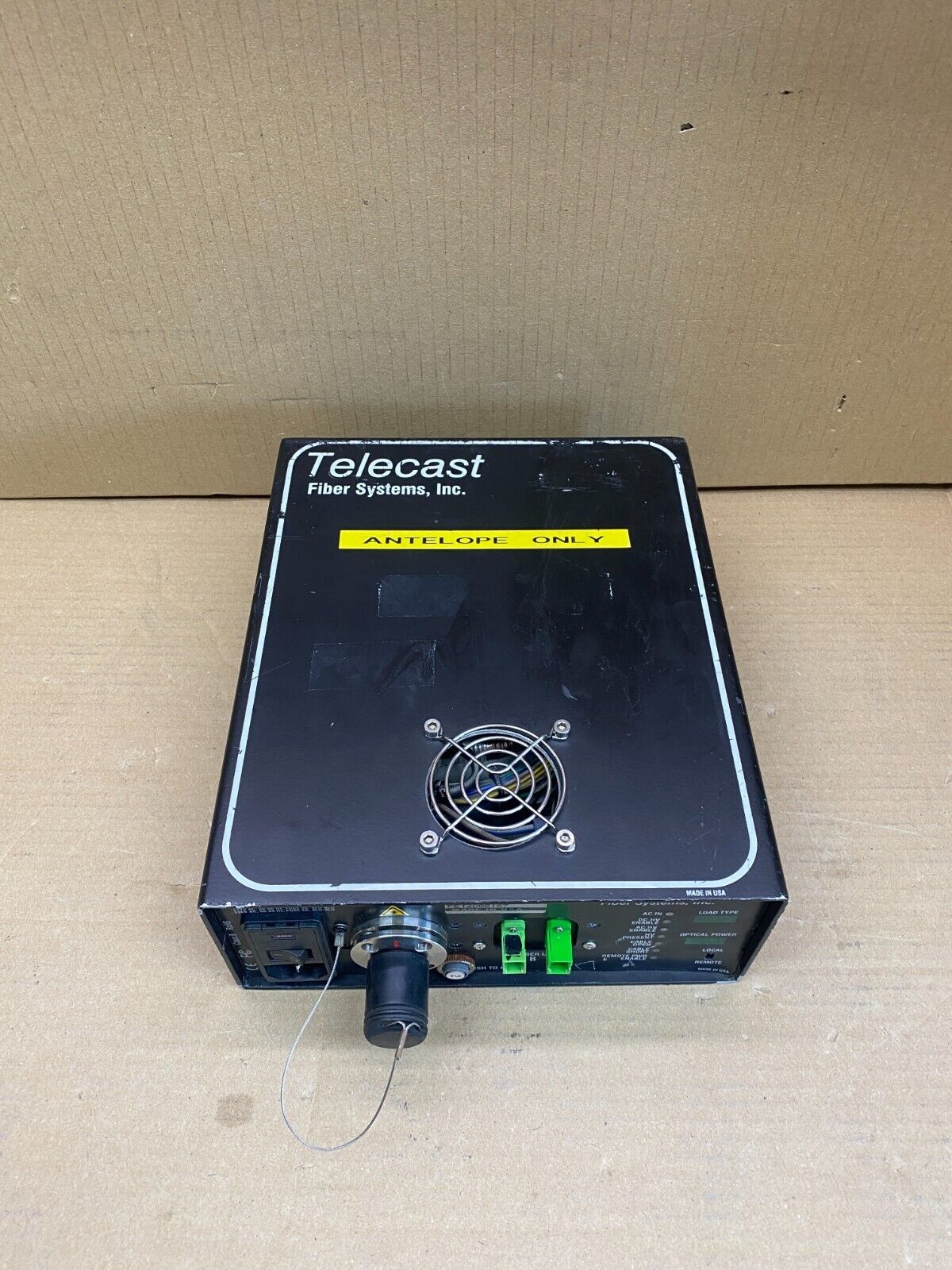 Telecast HDX Power Adapter for Antelope Camera System - Used