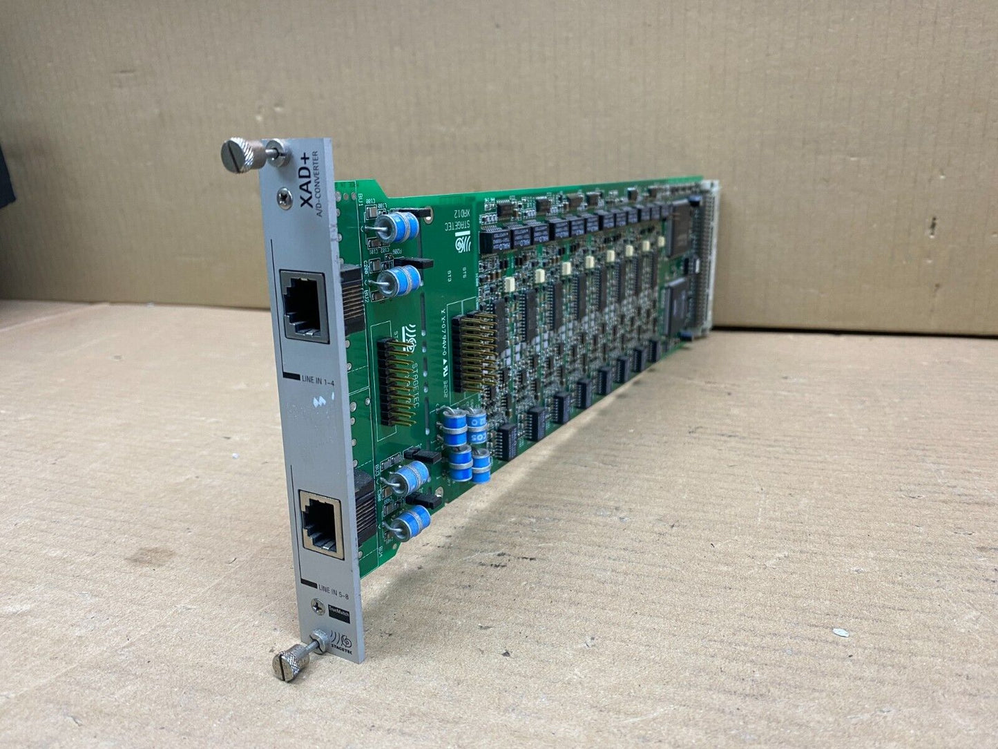 Nexus 8ch Line Input Board XAD+R 133dB TrueMatch 24dBu Pro Audio Module