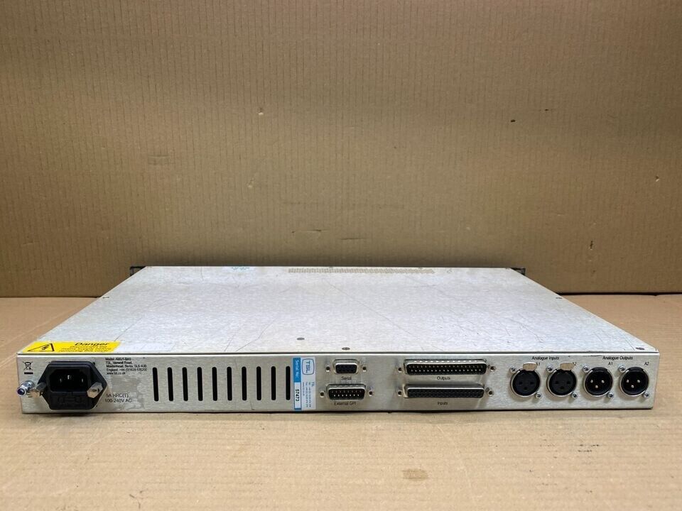Broadcast Audio Monitor Unit TSL Stereo Rack-Mount, Analog/Digital Input