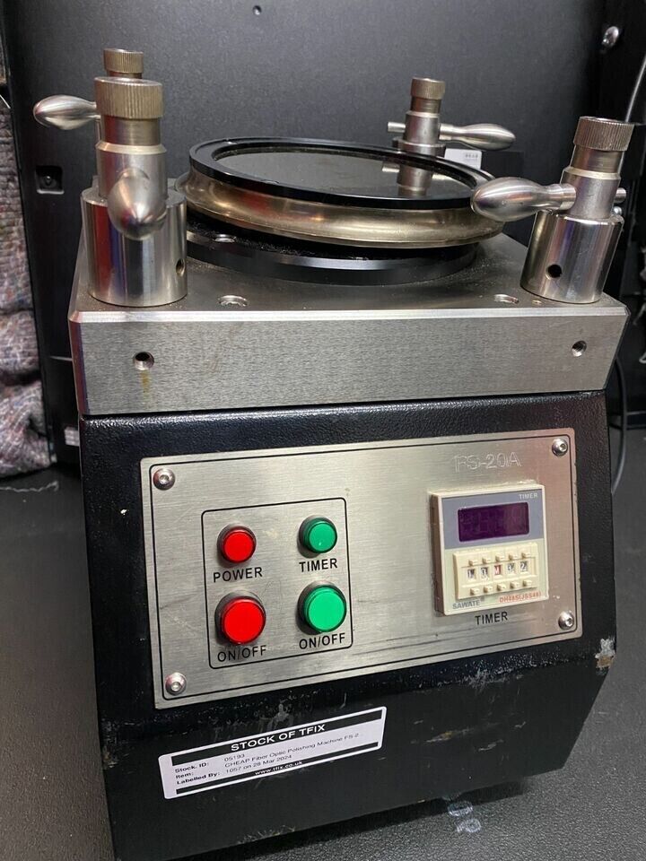 Professional Fiber Optic Polishing Machine FS-20A 40 Connectors 2100GBP