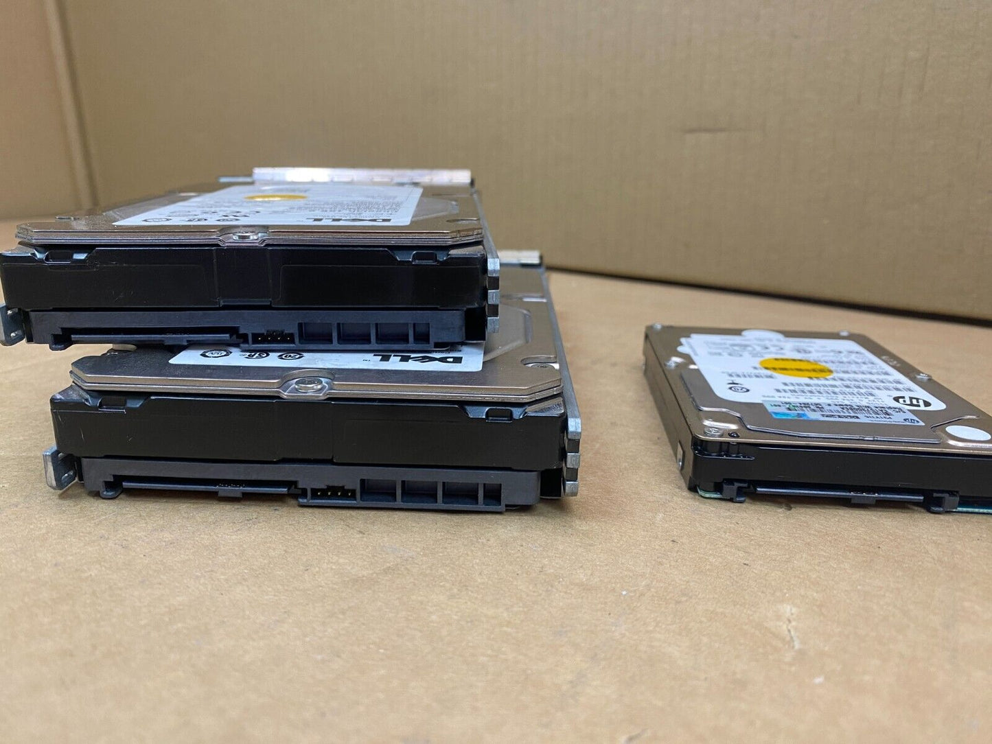 HP SAS HDD 2x 146GB 3.5 + 1x 300GB 2.5 10K Drives Enterprise Storage