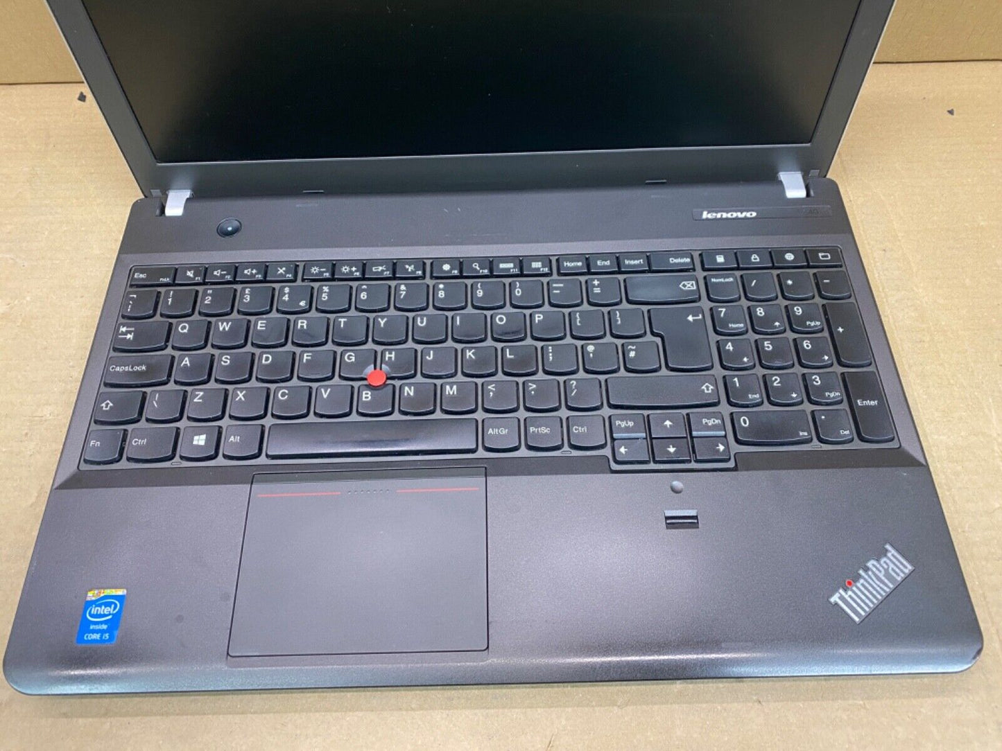 Lenovo ThinkPad E540 Laptop i5-4200M 12GB RAM 446GB SSD Win 11 Pro, Key Fault