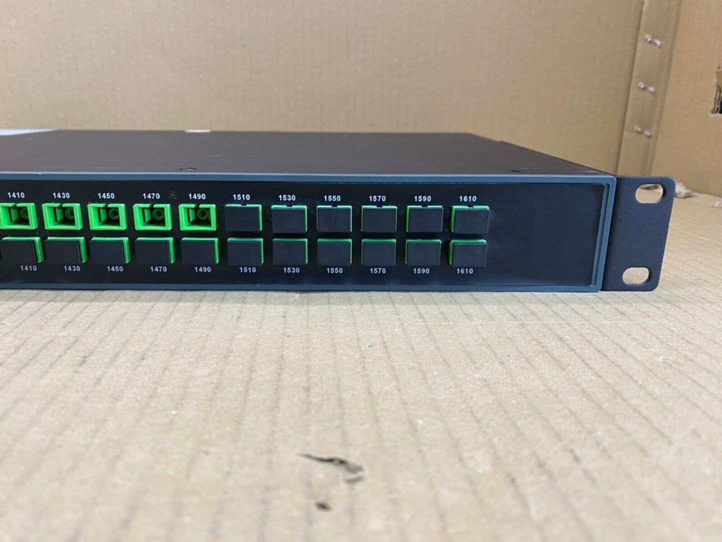 Dual Fiber CWDM Mux Demux 18CH Device ITU-T G.694.2 Optical Networking