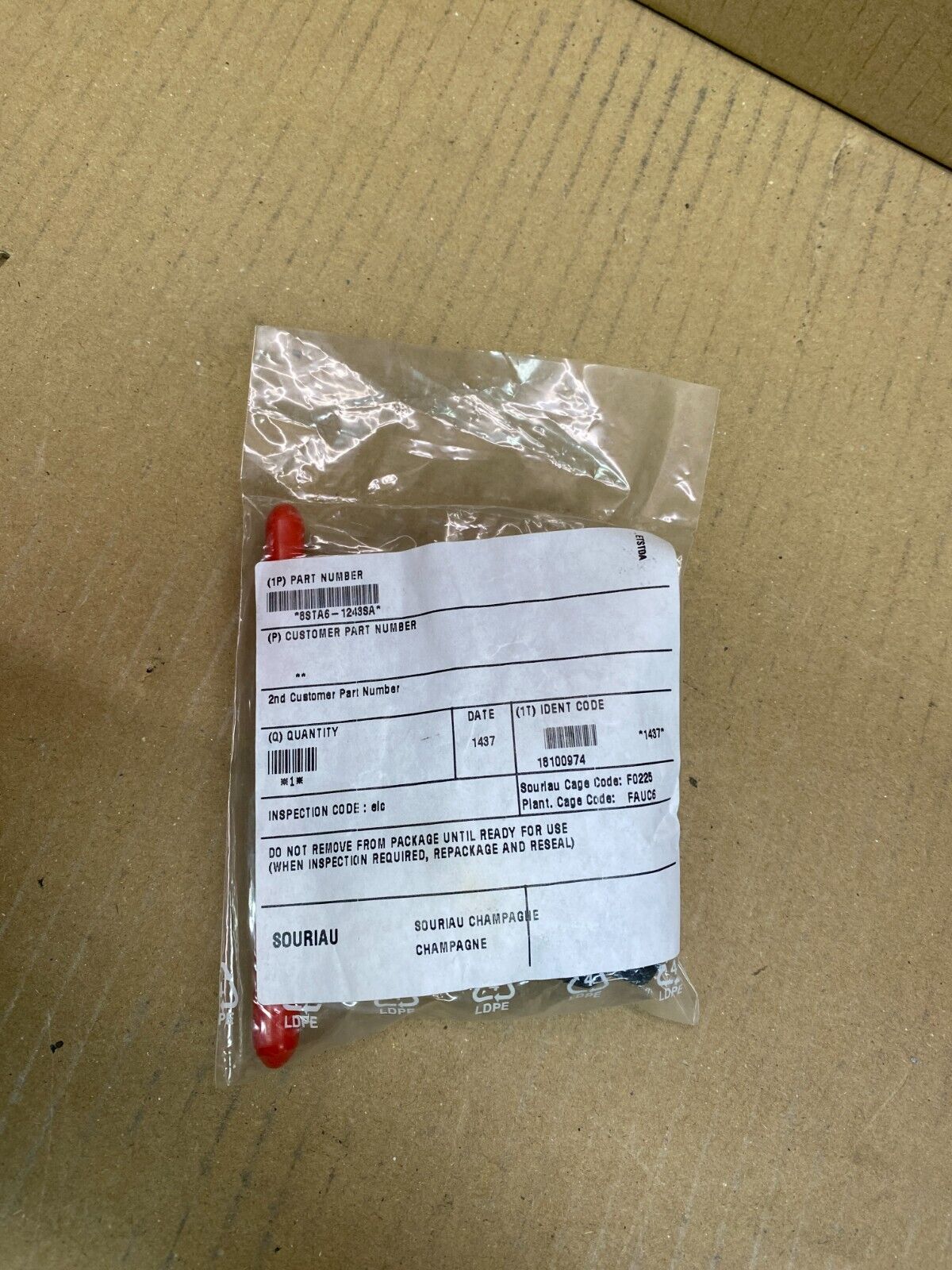 Motorsport Circular Connector 43-Pin Female Socket Souriau 8STA Waterproof