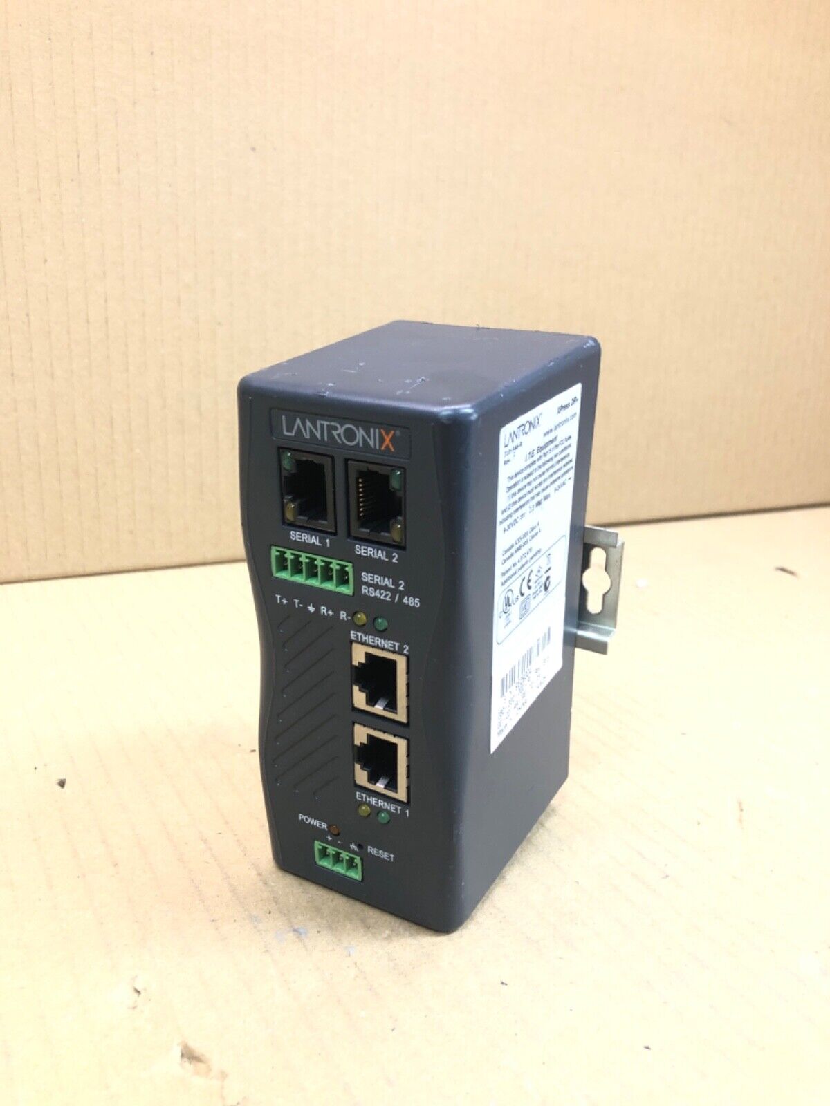Industrial Device Server Lantronix XPress DR+ Ethernet Remote Management