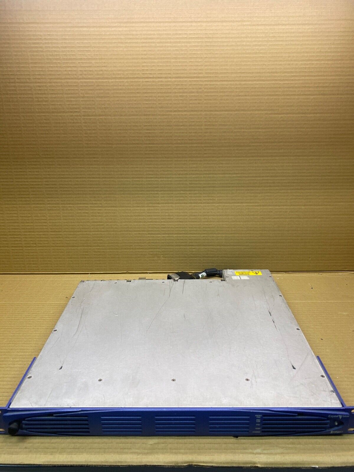 Broadcast Crystal Vision 1U Frame Ethernet Control 6 Module Capacity