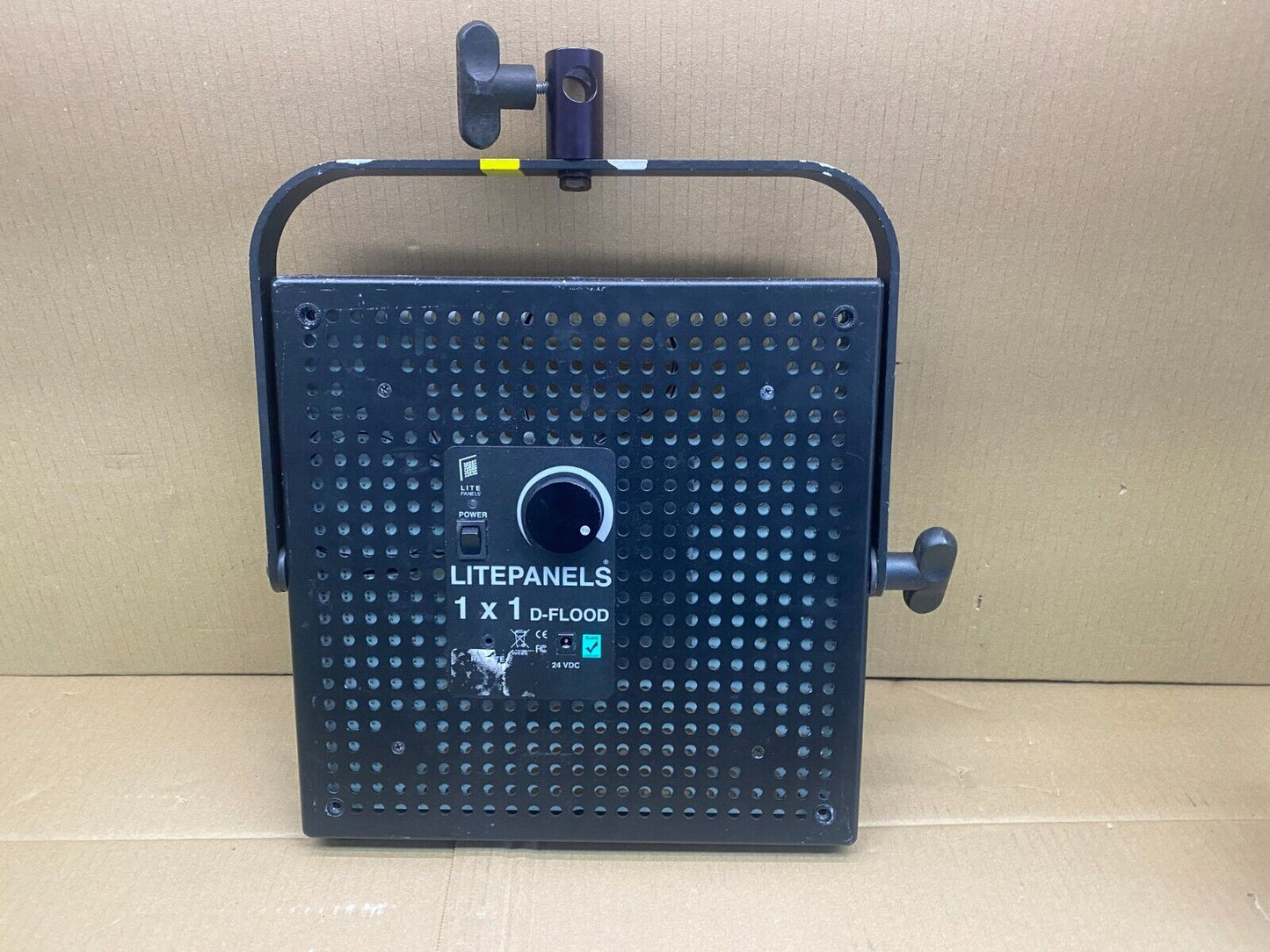 LED Studio Light Litepanels 1x1 5600K Dimmable V-Mount No PSU, 50° Beam