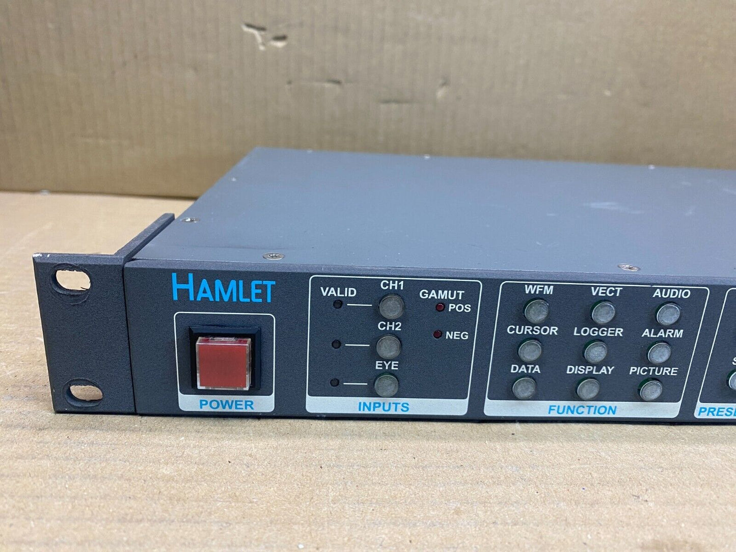 Hamlet Signal Analyzer Digiscope HD/SD-SDI DS900 Base-A TSG & CST Modules