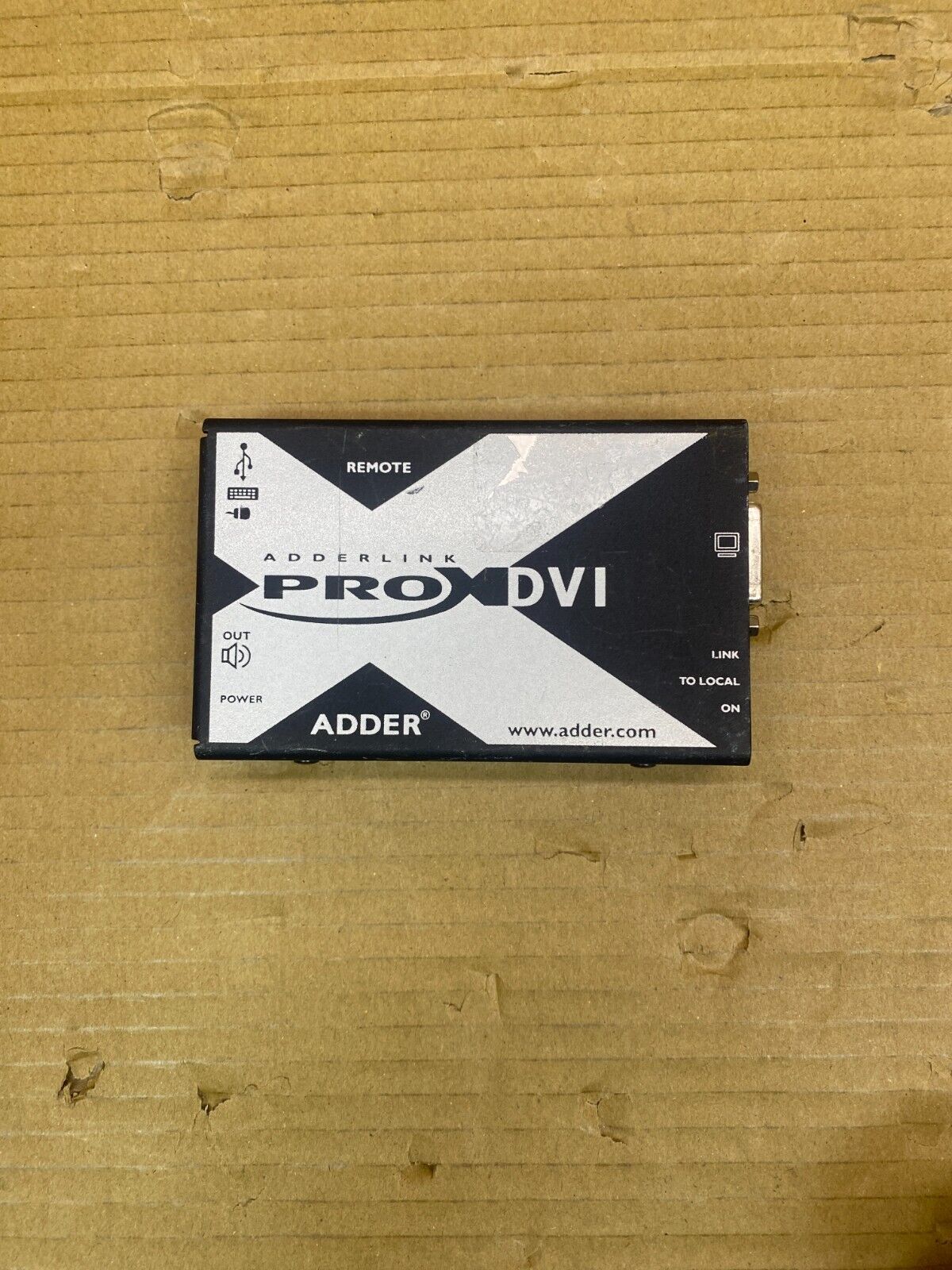 Professional DVI USB Extender, Adderlink X-DVI PRO, 50m USB 2.0 Audio