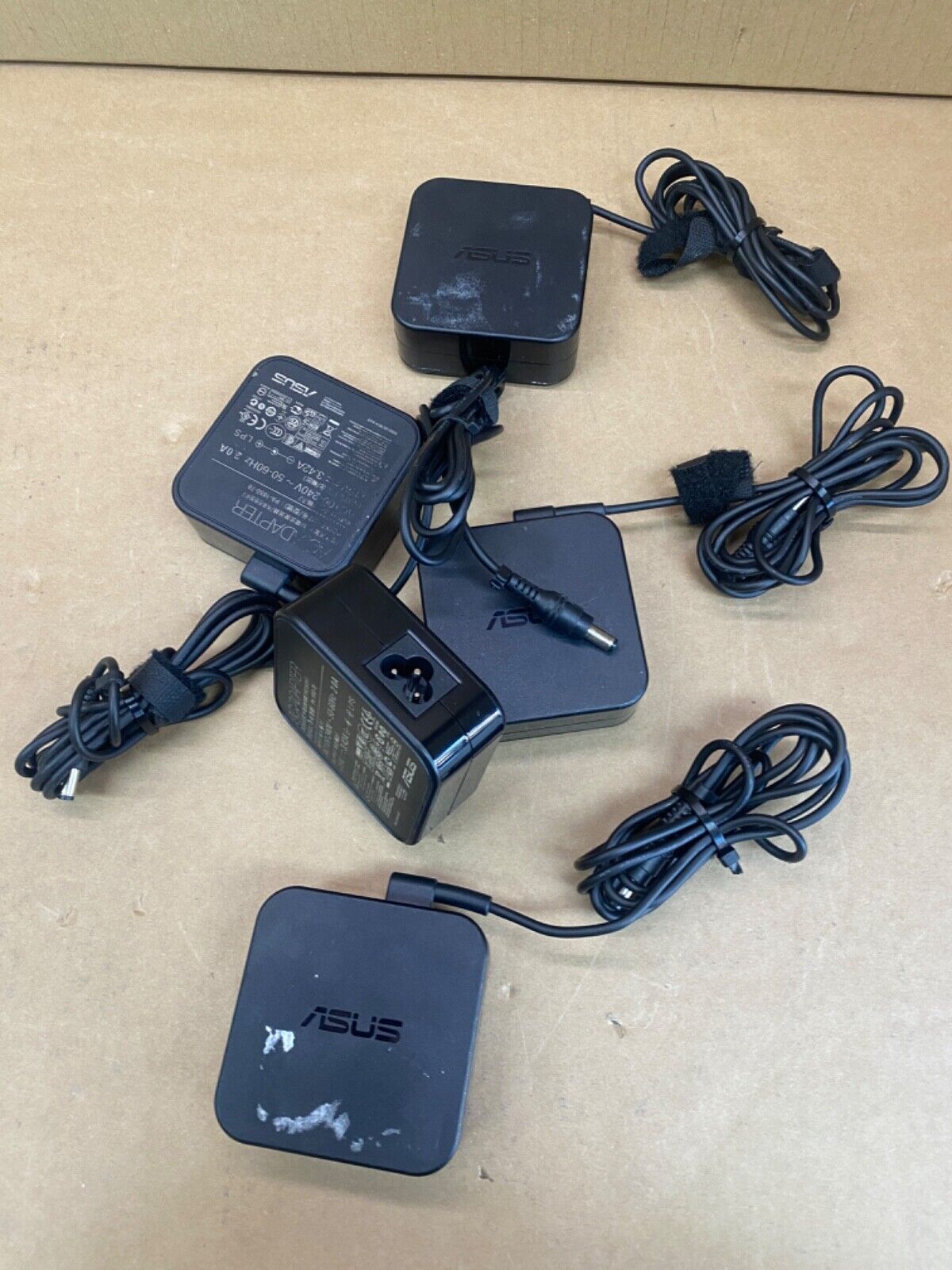 ASUS PA-1650-78 19V 3.42A Laptop Charger AC Adapter, 5-Pack Genuine