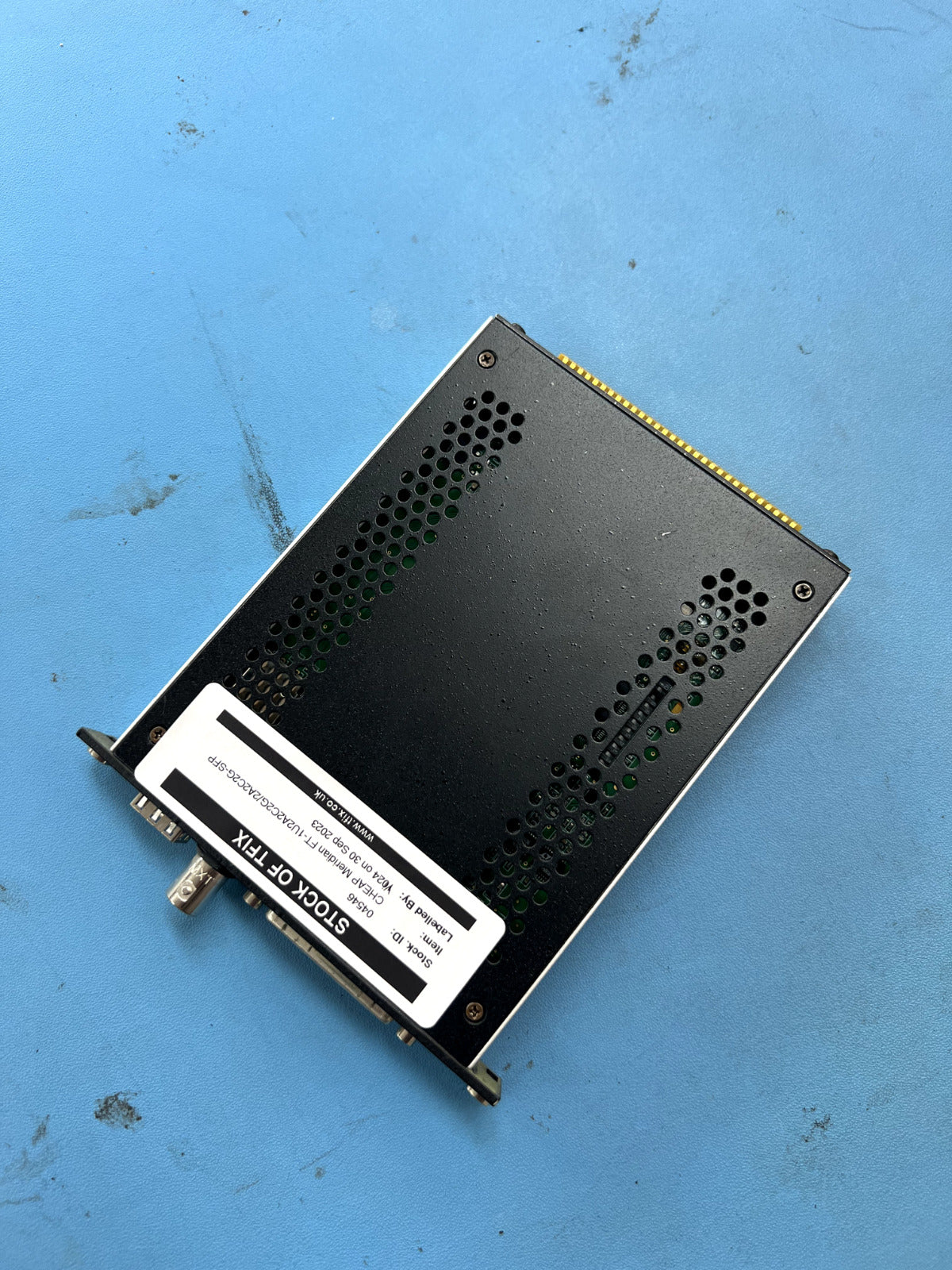 Broadcast SFP Audio Video Tx Card Meridian FT-1U2A2C2G NTSC PAL SECAM