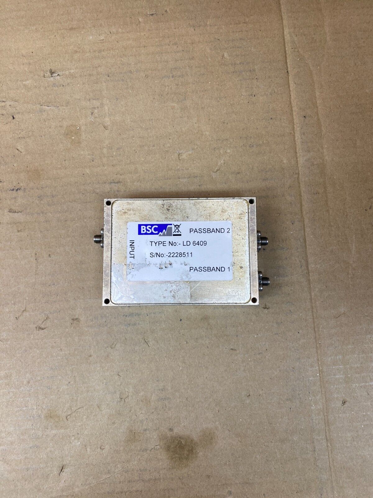RF Diplexer BSC LD 6409 Lumped Element System, High-Performance £480