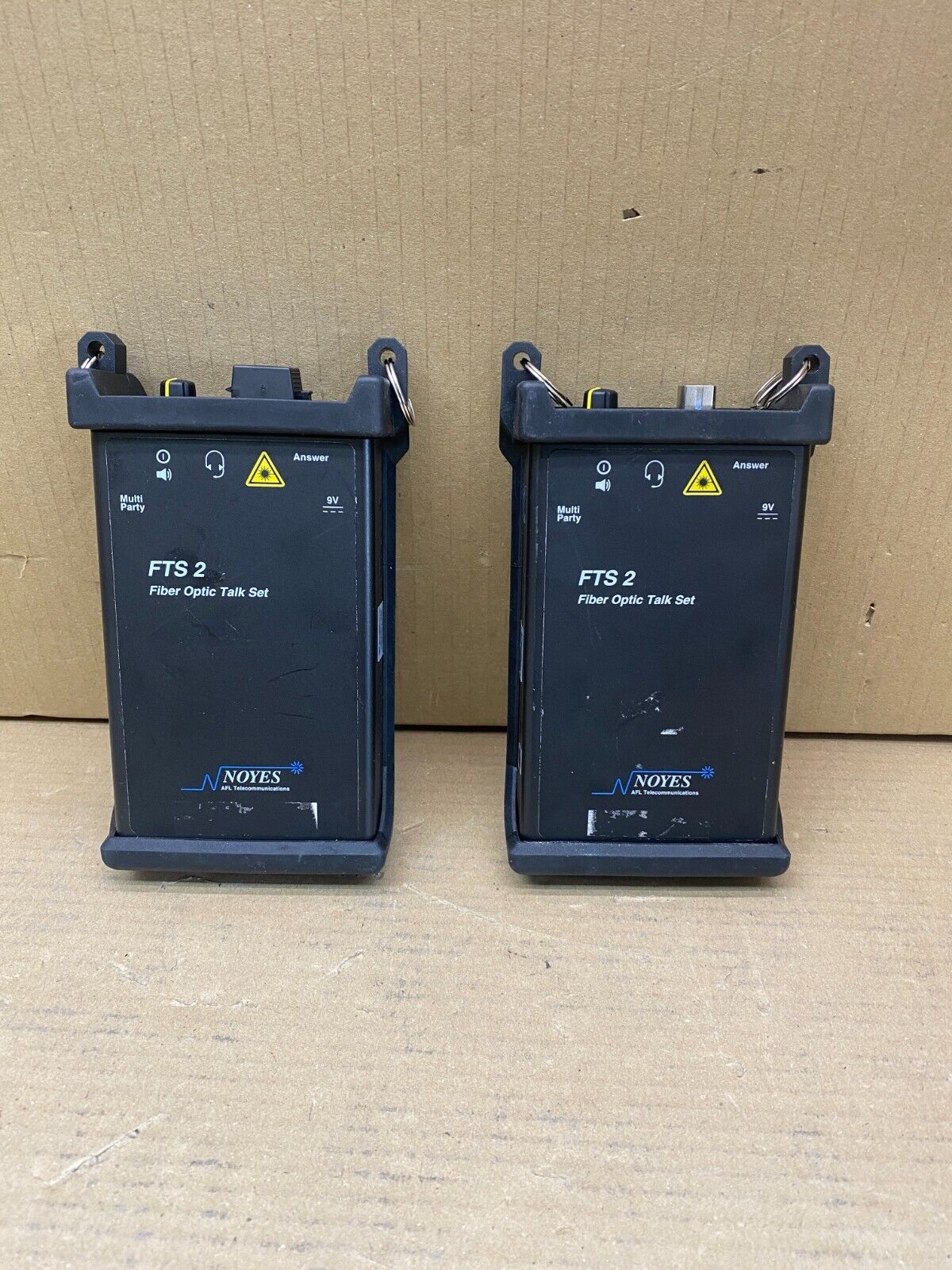 Dual-Wavelength Fiber Optic Talk Set Noyes FTS2 Hands-Free Communication