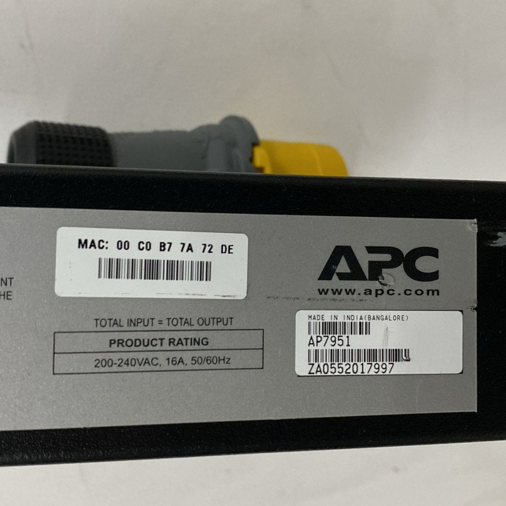 APC AP7951 Switched Rack PDU 24-Outlet 16A 200-240V Remote Managed