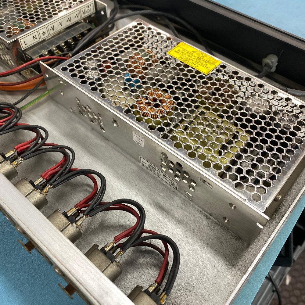 2 x Unbranded 12V/48V PSU 1U Rackmount Power Supply 11 XLR Outputs
