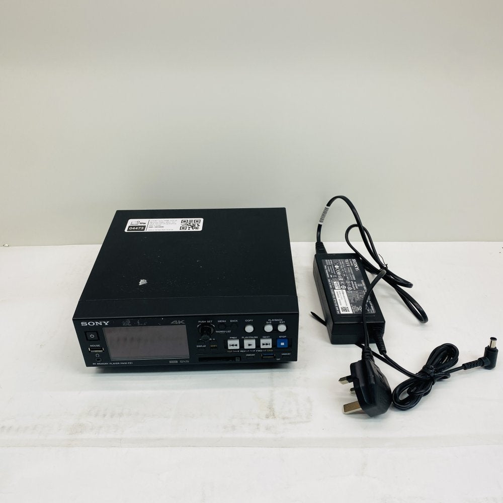 Sony PMW-PZ1 4K Memory Player SxS Card Reader Faulty Boots to EFI Shell w/ PSU